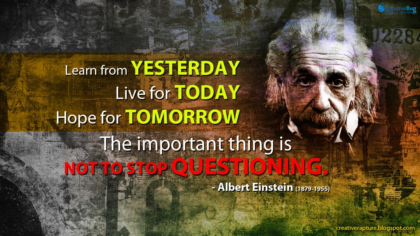 1366x768 Einstein Quotes Background. QuotesGram