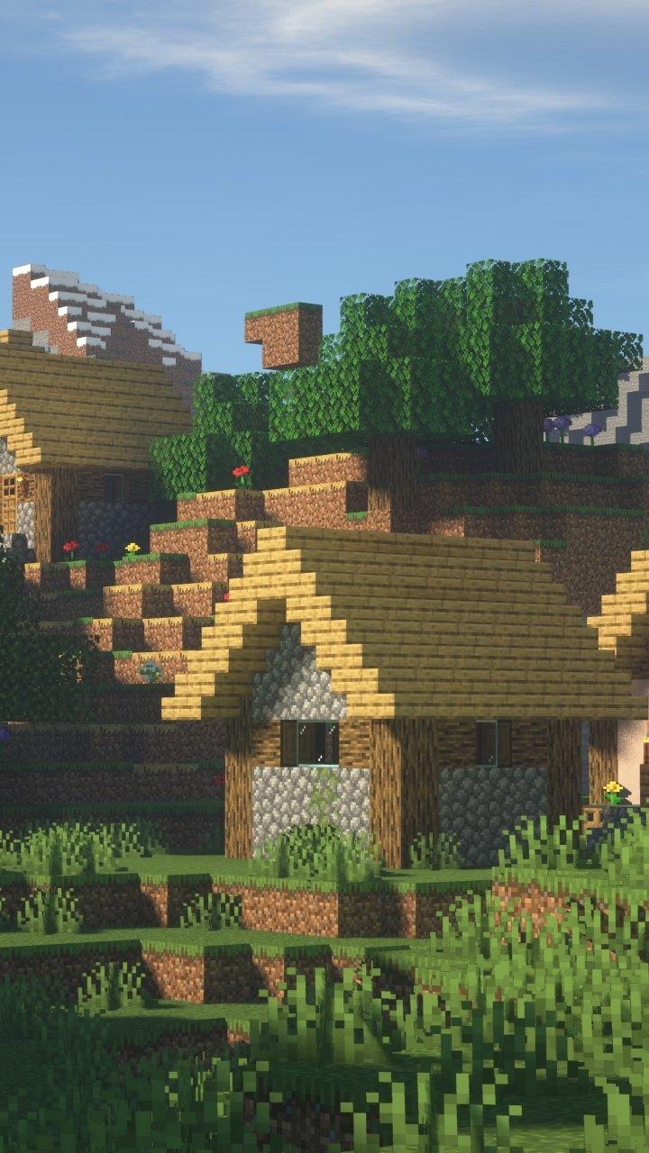 Minecraft Village Wallpapers Top Free Minecraft Village Backgrounds