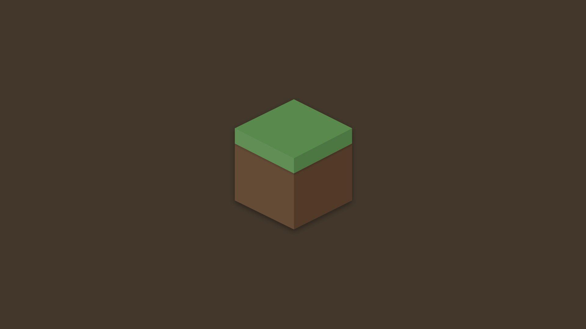 1920x1080 Minecraft Block Wallpaper