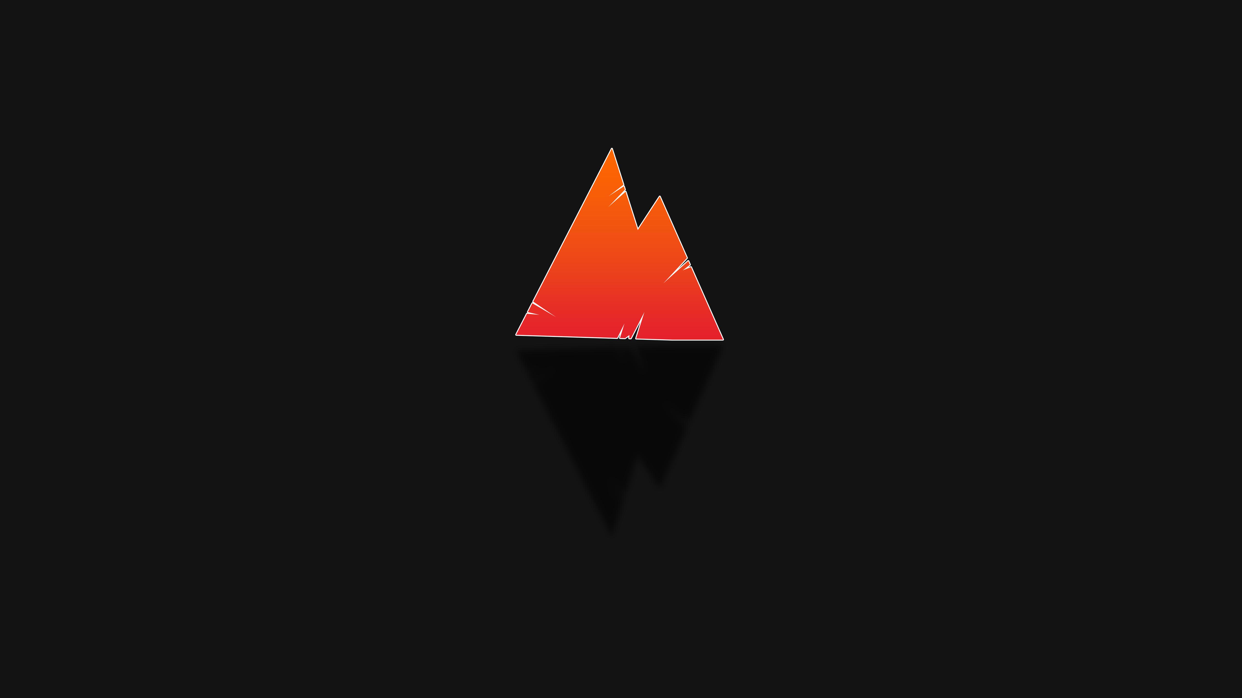 5120x2880 Red Triangle Black 8k 5k HD 4k Wallpaper, Image, Background, Photo and Picture