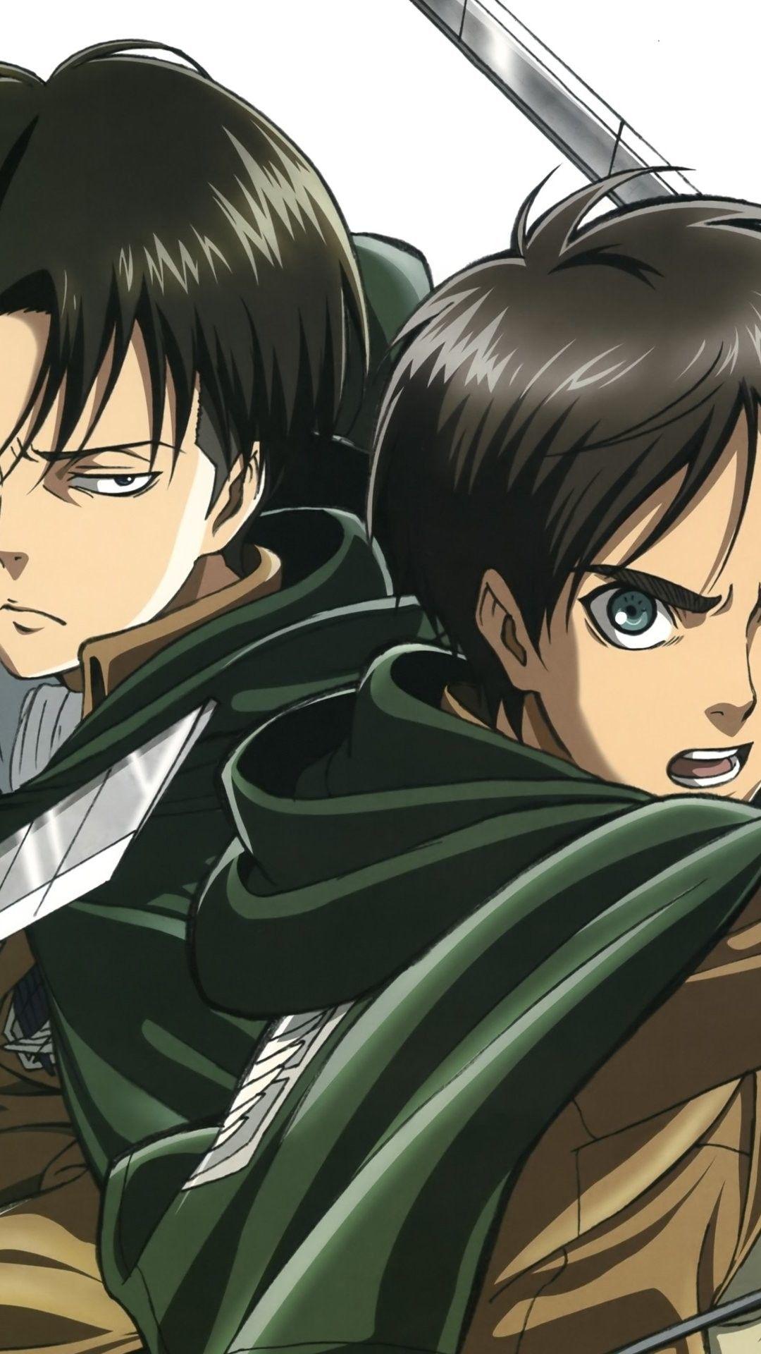 1080x1920 Eren and Levi, iPhone, Desktop HD Background / Wallpaper (1080p, 4k) (1080x1920) (2021)