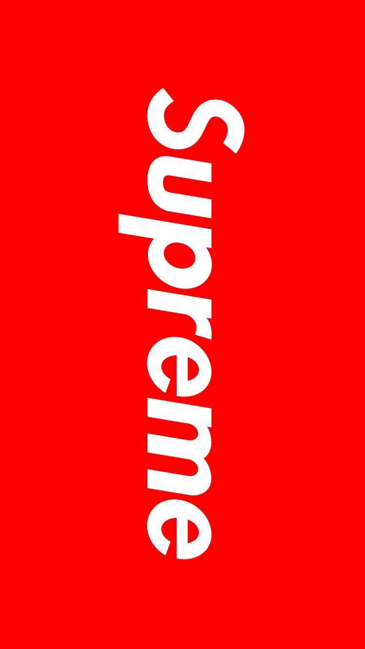 HD wallpaper: Supreme logo, brand, red, text, communication, sign