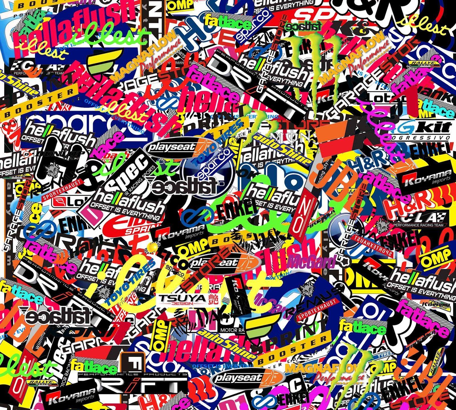 1600x1440 Popular Brand Collage Wallpaper