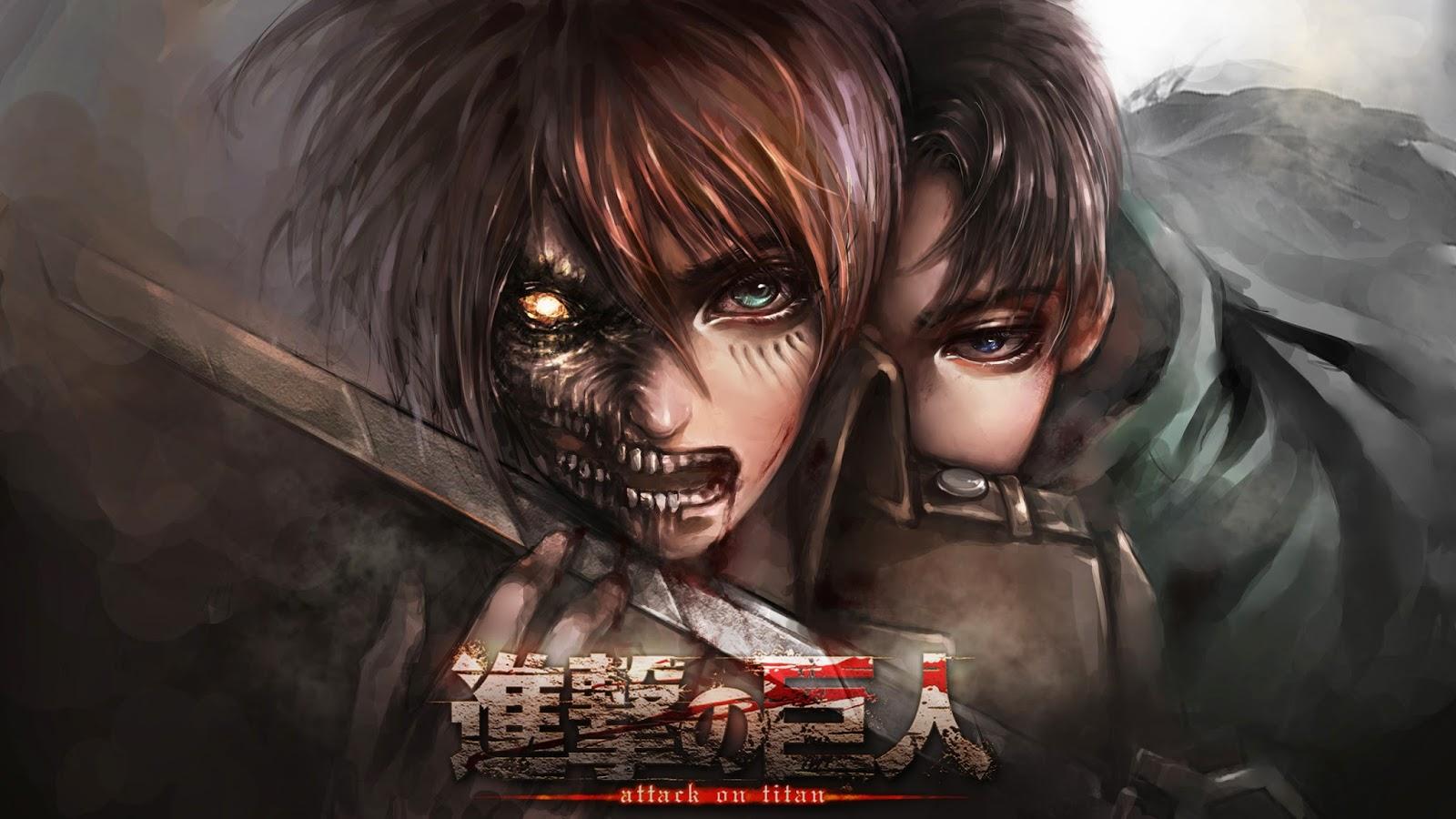 1600x900 Eren and Levi Wallpaper