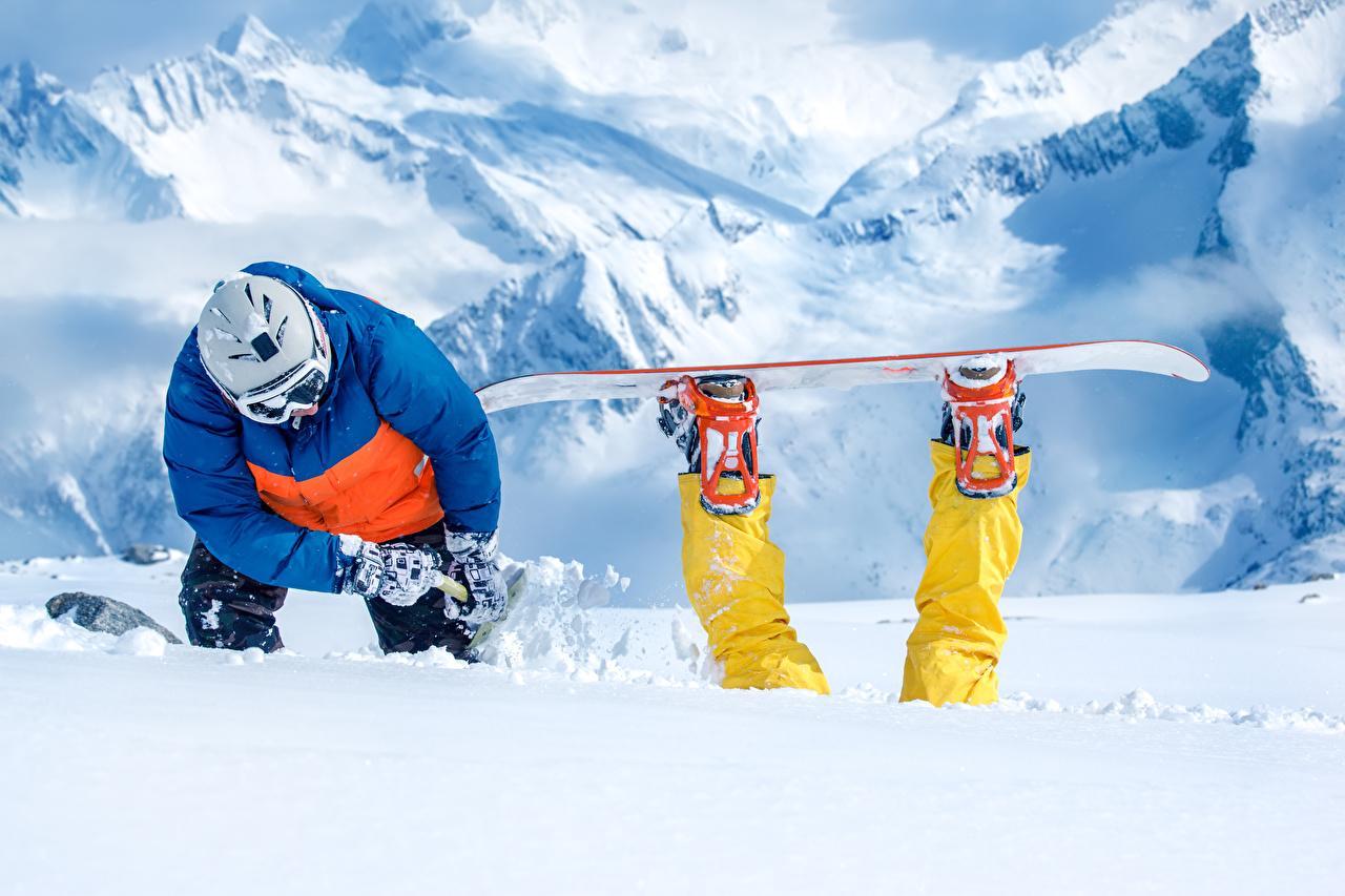 1280x853 Desktop Wallpaper Men Funny Winter athletic Snowboarding Snow