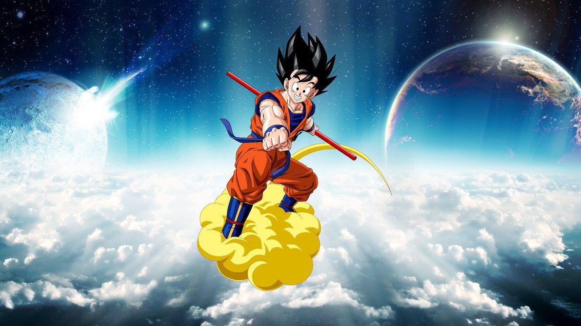 1191x670 Goku Space by SuperAgua. Goku, Anime dragon ball, Zelda characters