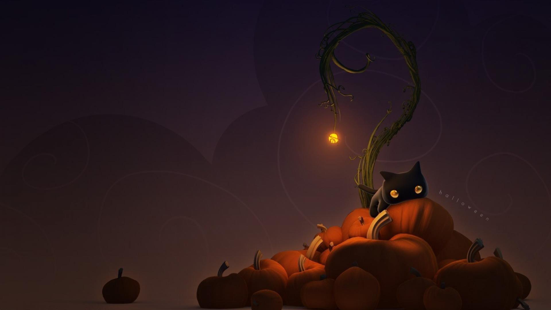 1920x1080 Cute Halloween Wallpaper Cute Wallpaper
