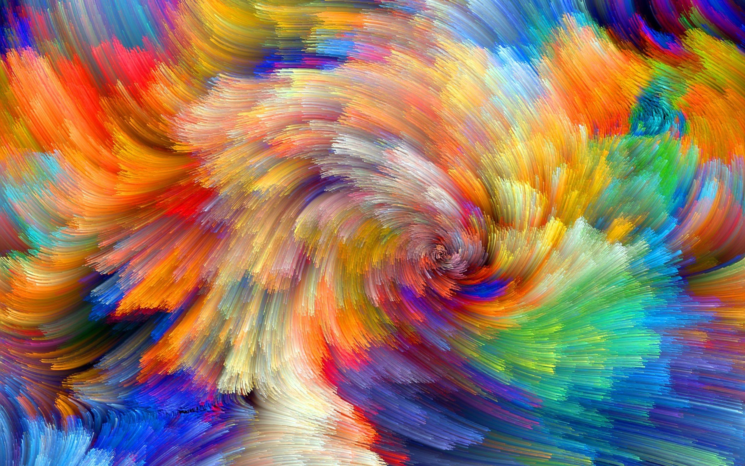 2560x1600 paint: Powder Paint Explosion Wallpaper