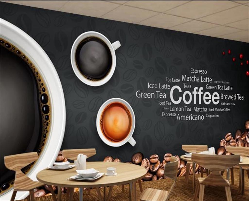 1024x826 3D Wallpaper Bar Coffee Shop Wall Paper Europe And America HD Digital Printing Moisture Home Decor Painting Mural Wallpaper From Yunlin $7.24