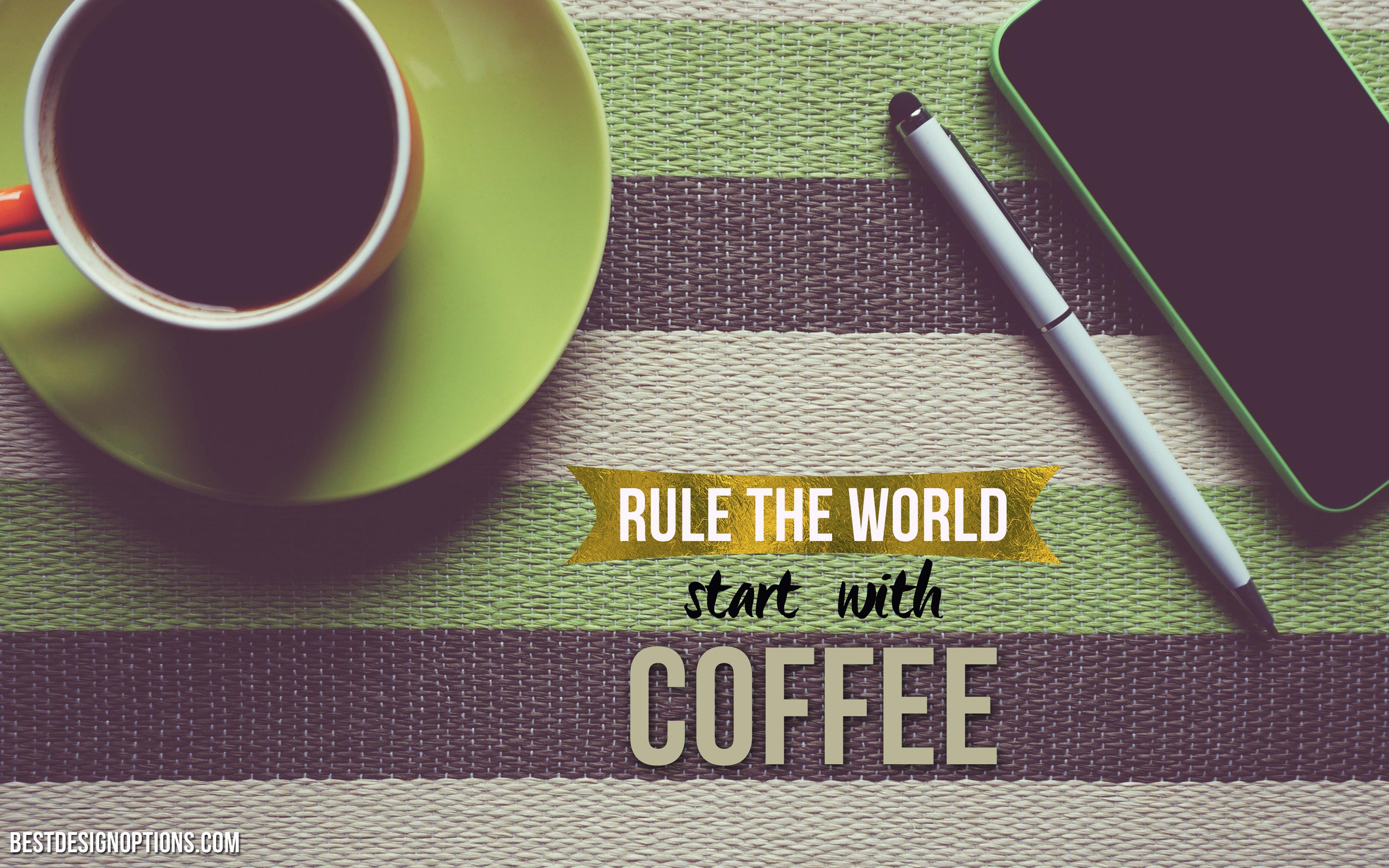 3360x2100 Coffee Desktop Wallpaper
