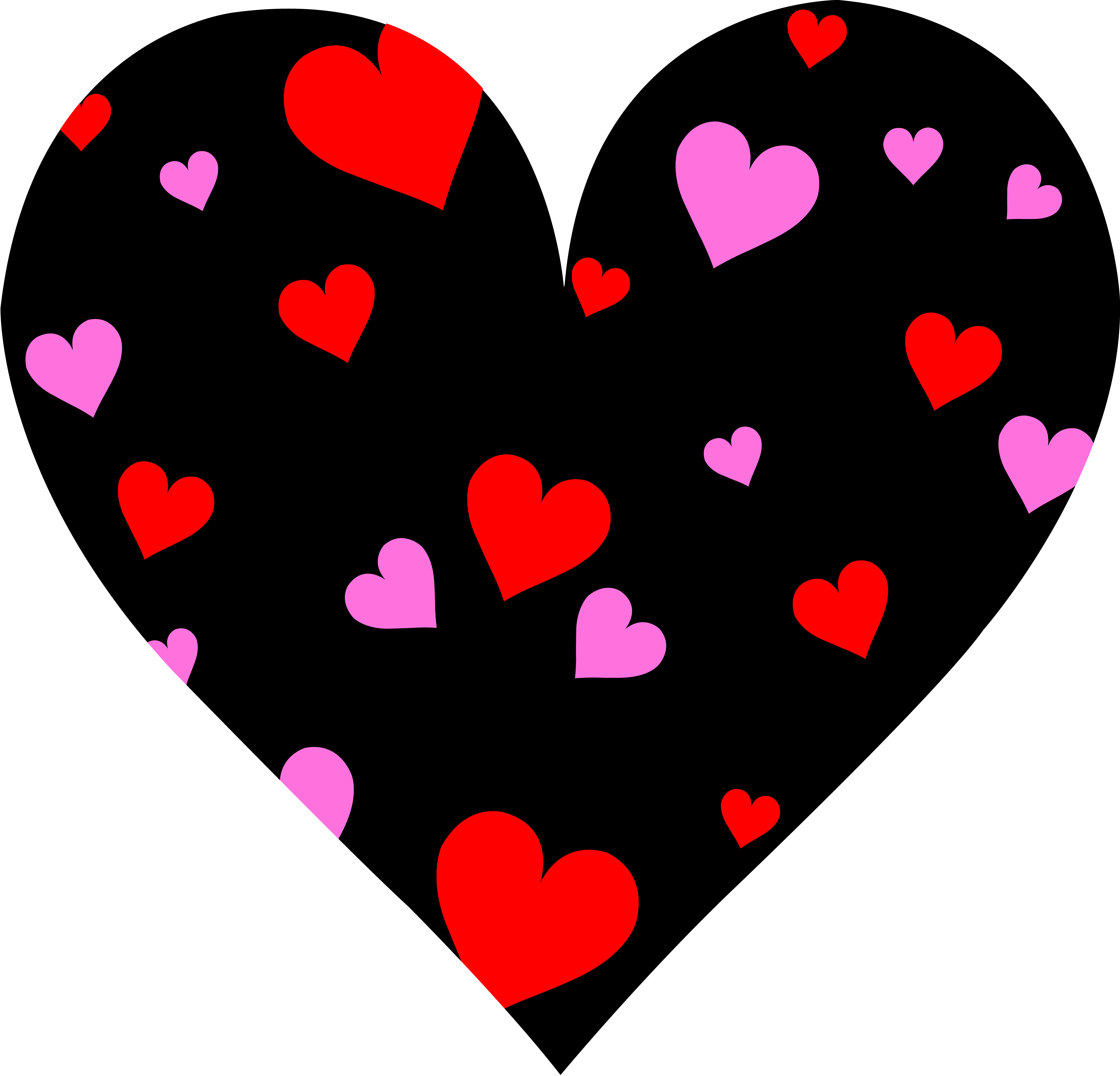 6516x6261 Clipart Love Heart Clipart Image. Heart wallpaper, Valentine heart, Heart clip art