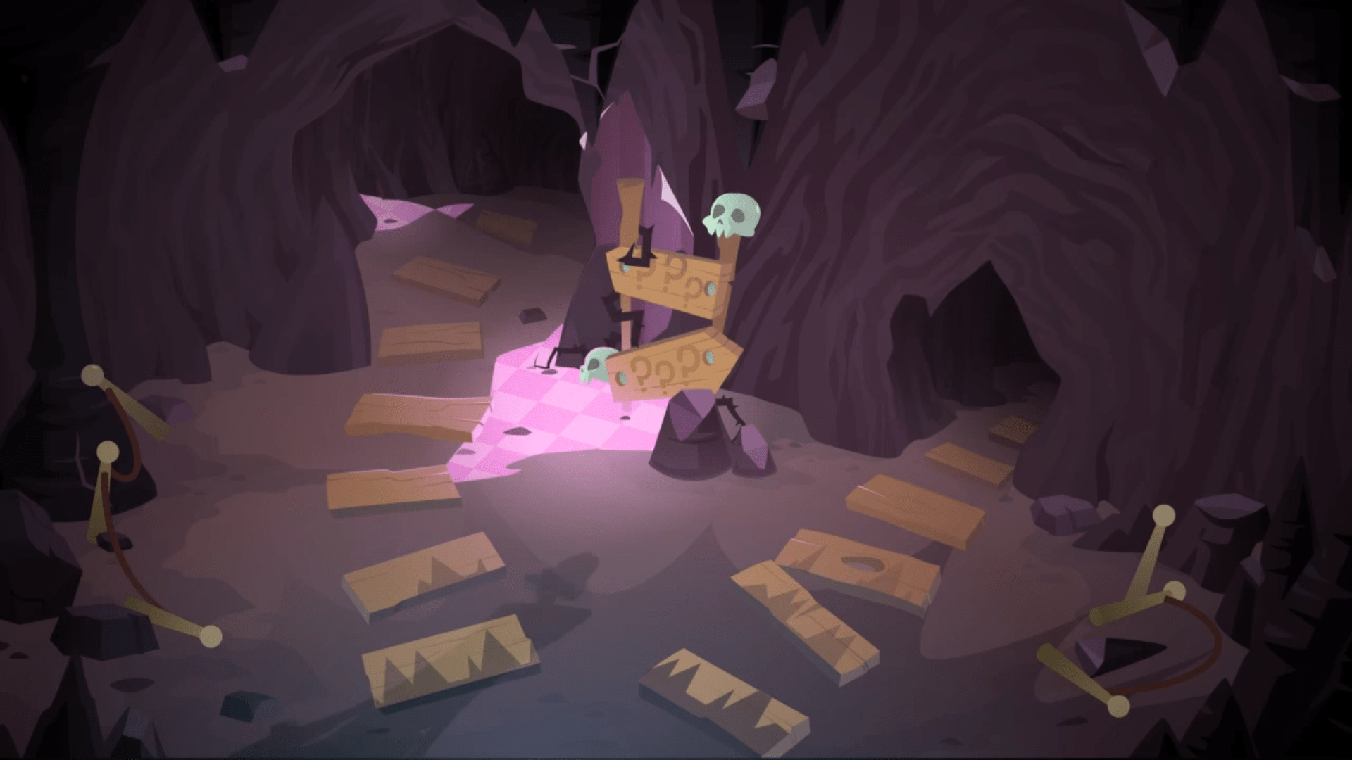 1920x1080 Mystery Skulls animated 1080p wallpaper