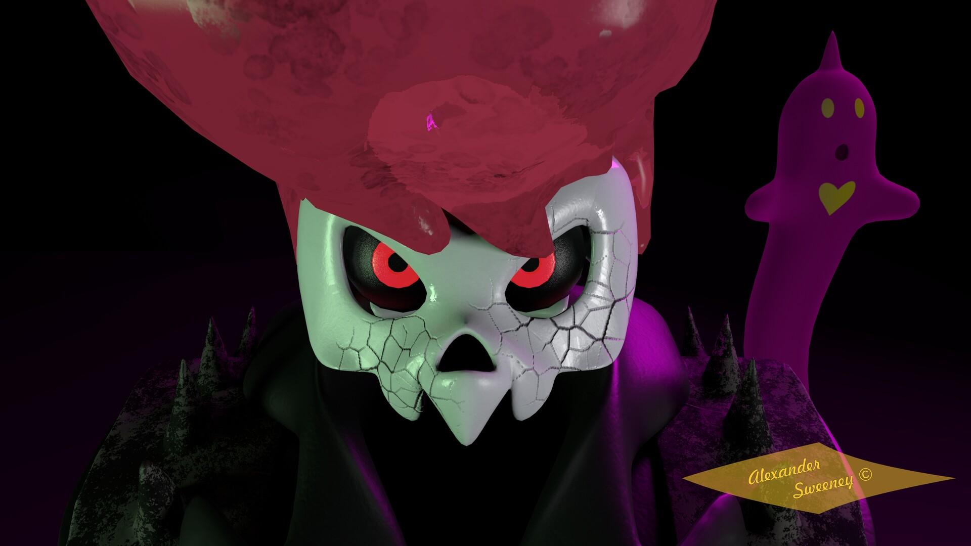 1920x1080 Alexander P. Sweeney Skulls Lewis Tribute (Ghost Biker)