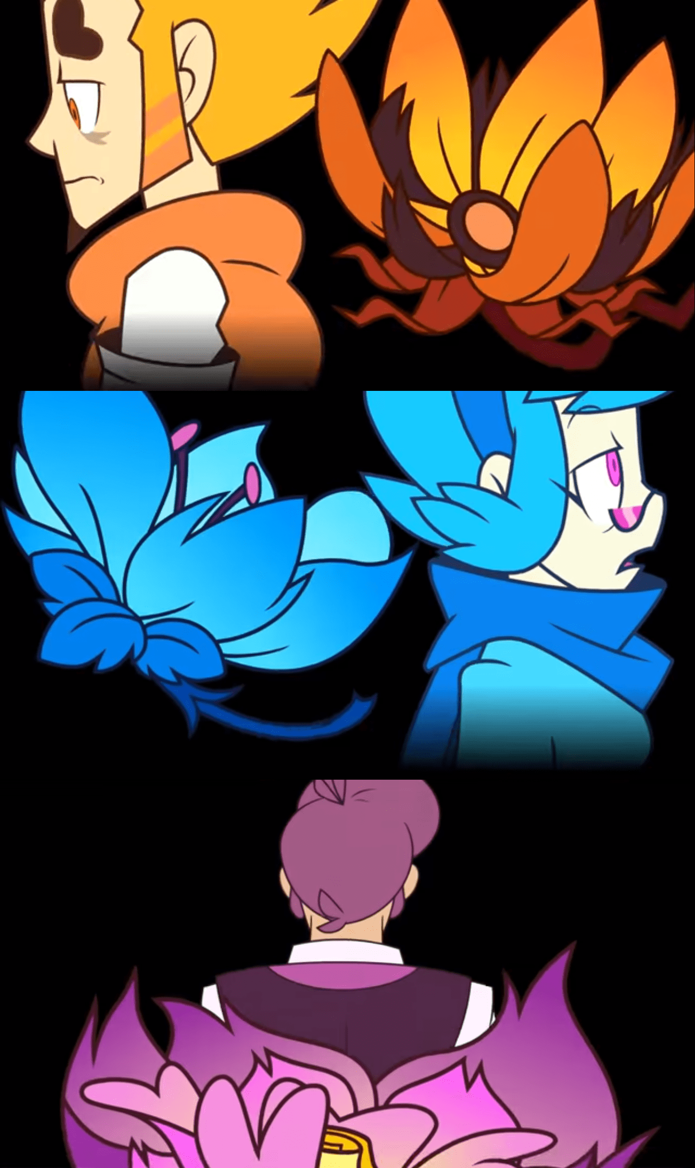 1366x2295 Arthur, Vivi and Lewis by MysteryBen27. Mystery skulls comic, Skull art, Fandom drawing