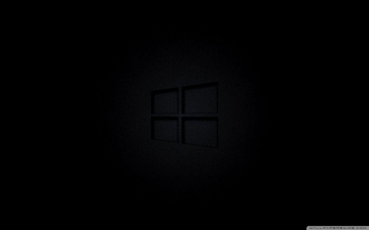 Dark Black Windows Wallpapers - Top Free Dark Black Windows Backgrounds ...