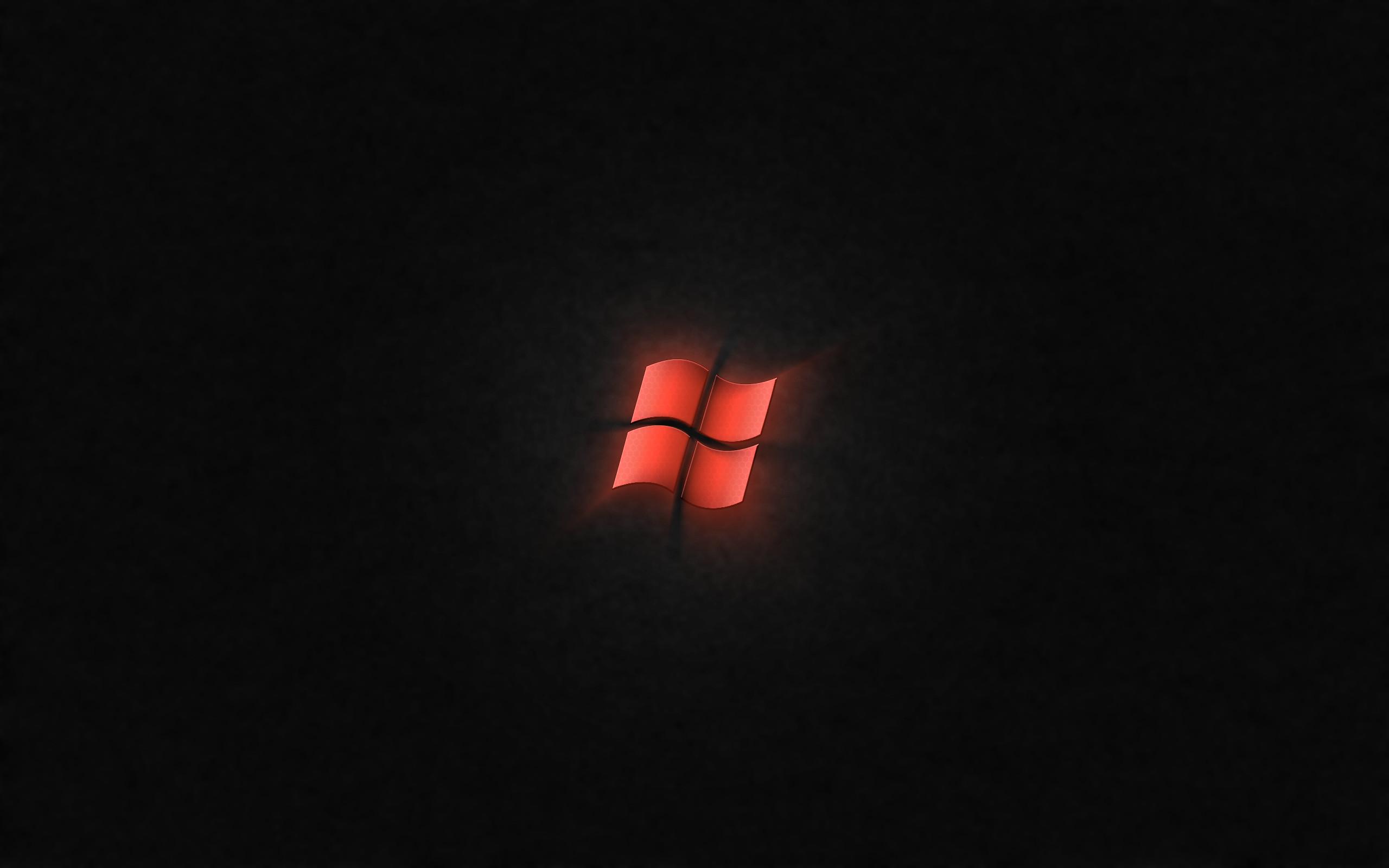 2560x1600 Black Ultra HD Windows 7 Wallpaper