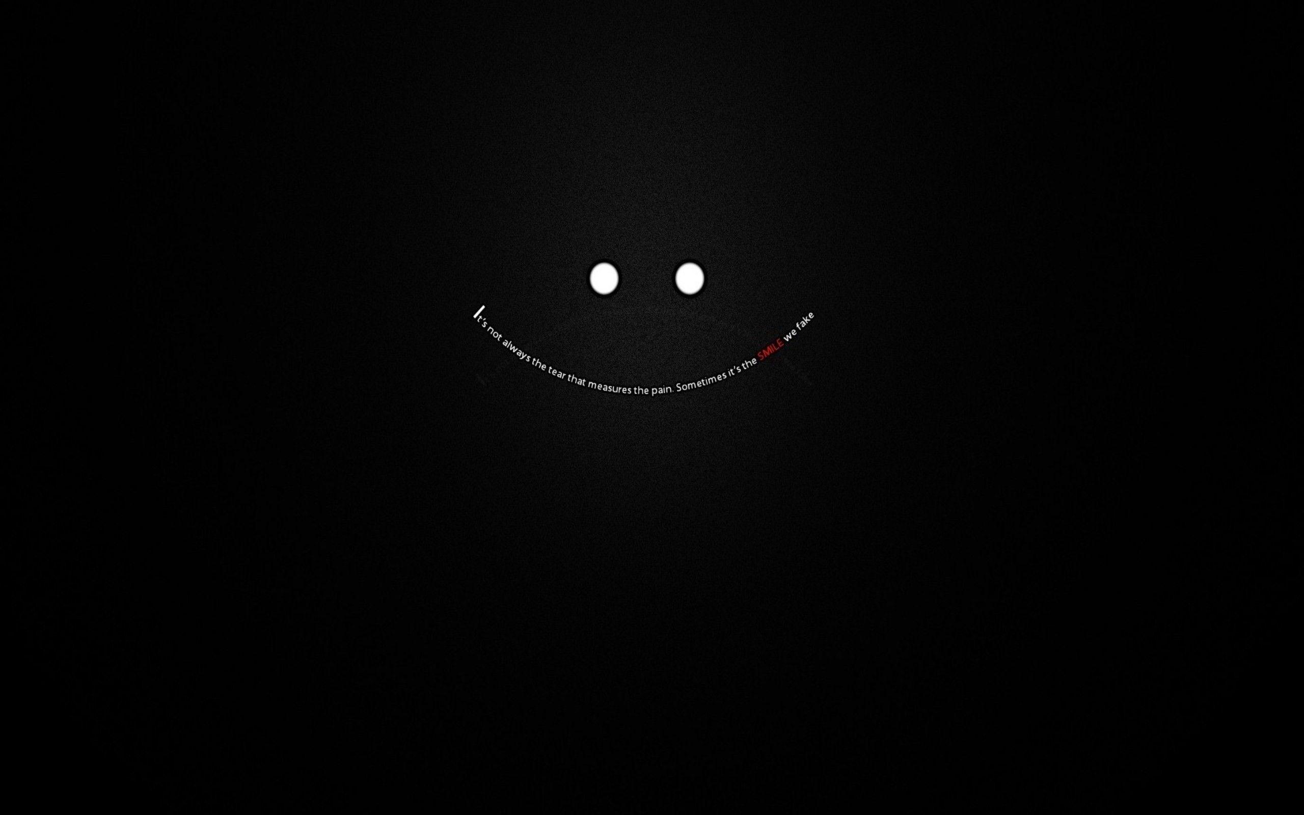 2560x1600 Deep Black Full HD Wallpaper