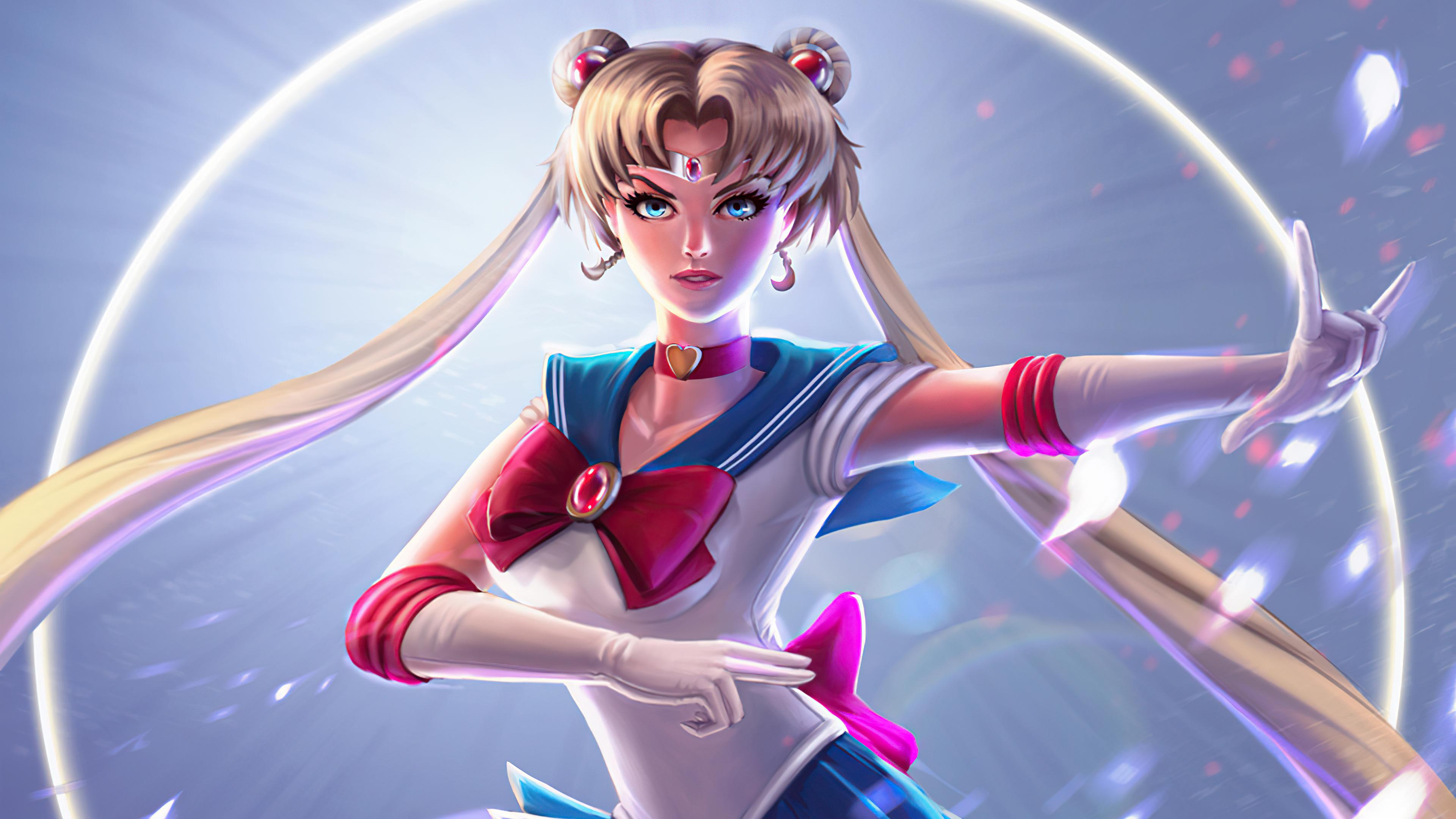 3840x2160 Sailor Moon Fanart, HD Anime, 4k Wallpaper, Image, Background, Photo and Picture