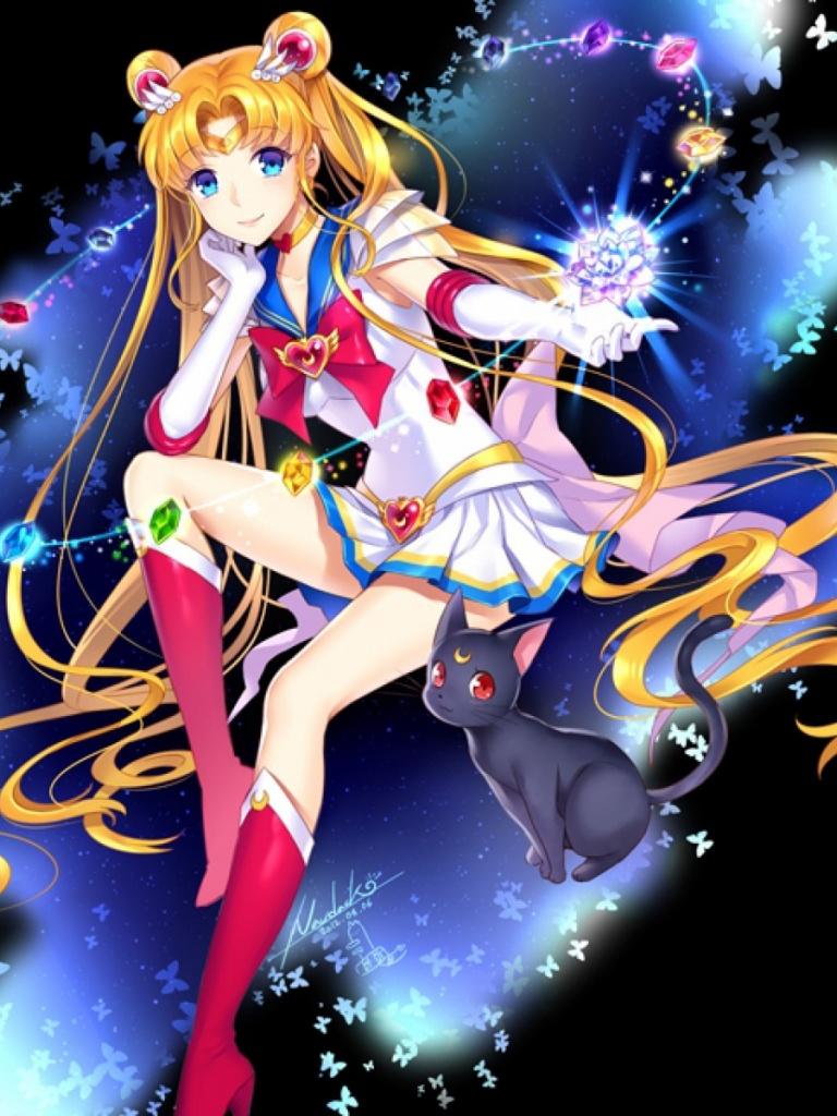 768x1024 Sailor Moon 24 iPad wallpaper