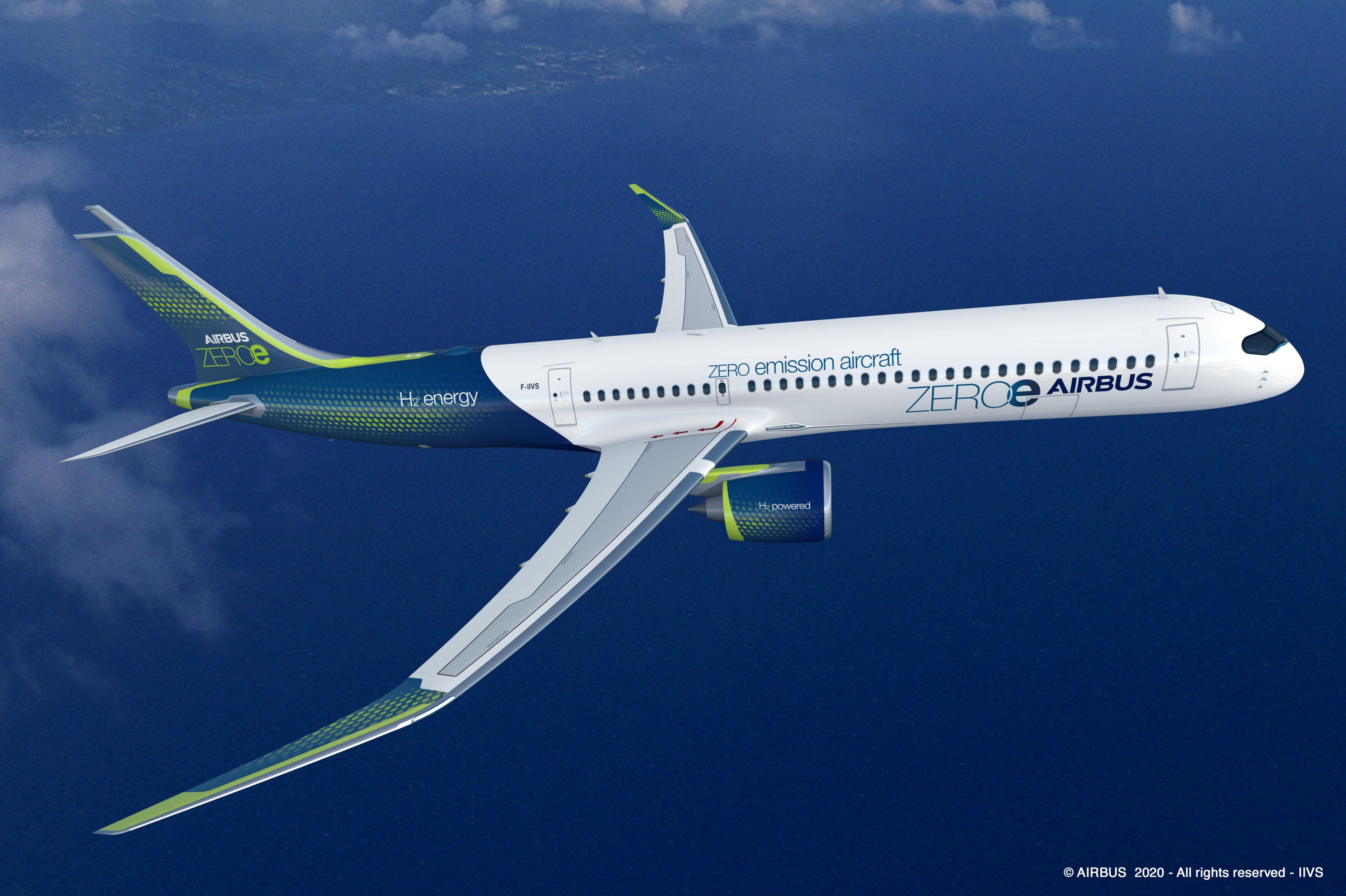3626x2414 Airbus Reveals New Zero Emission Concept Aircraft