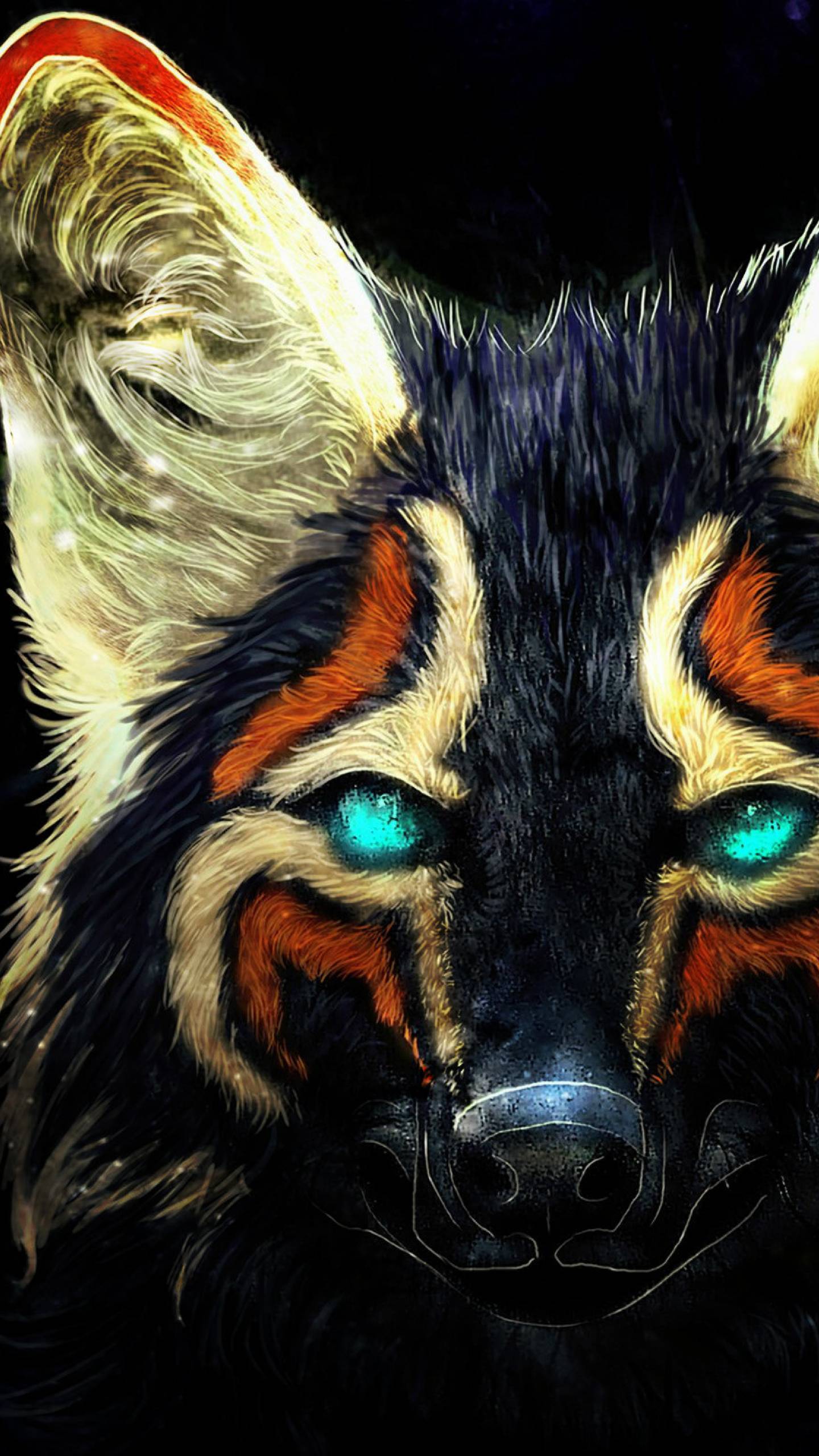 1440x2560 Colorful Fox Artwork Samsung Galaxy S S Google Pixel XL , Nexus 6P , LG G5 Wallpaper, HD Animals 4K Wallpaper