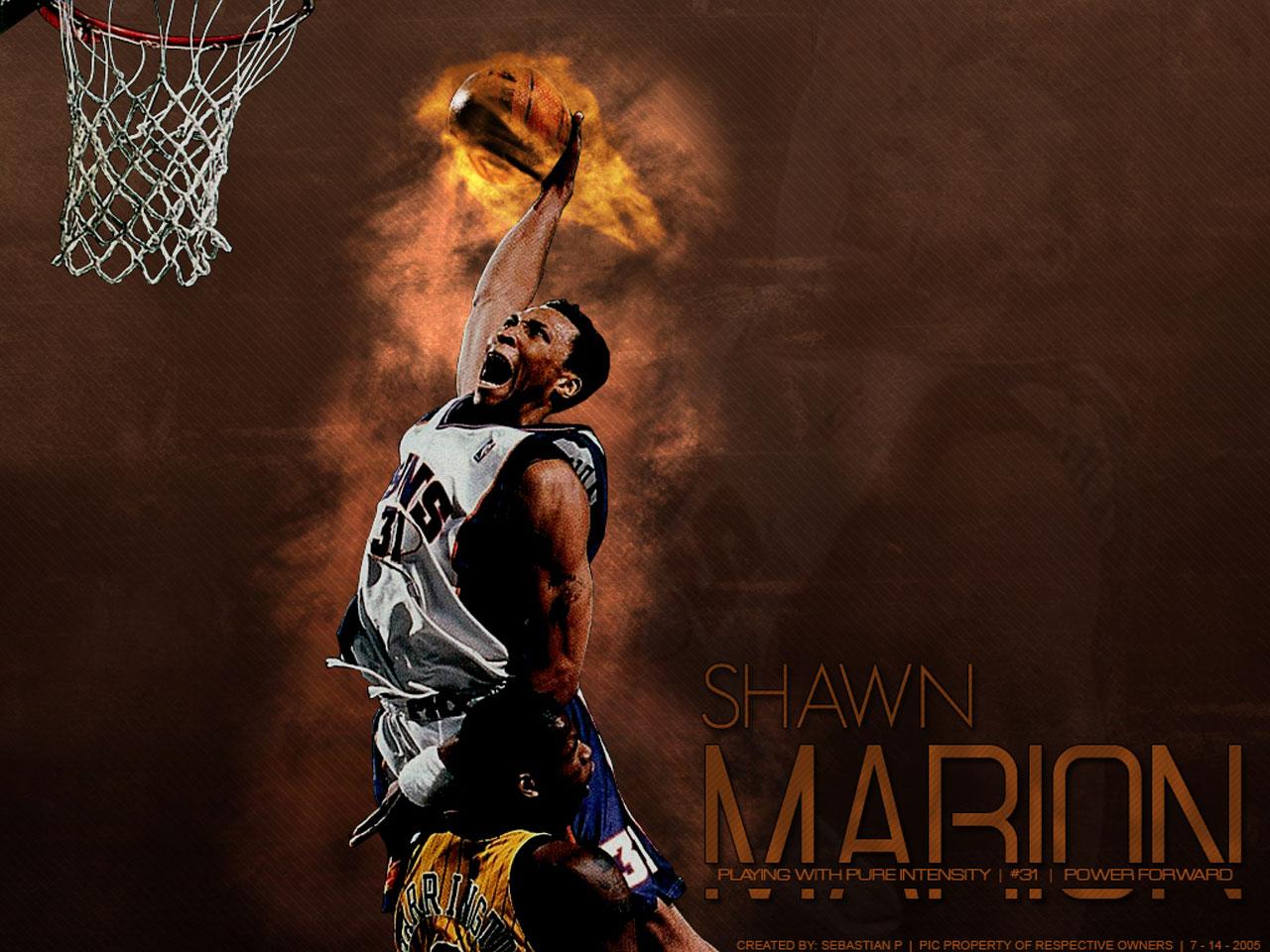 1280x960 Shawn Marion Flame Dunk Wallpaper. Basketball Wallpaper at