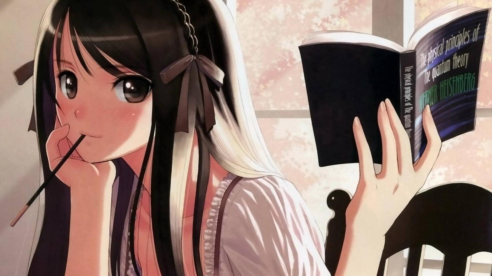 1600x900 Free download anime anime manga image picture anime girl studying wallpaper tweet [1920x1200] for your Desktop, Mobile & Tablet. Explore Manga Wallpaper. Free Anime Wallpaper for Laptops, Manga Wallpaper