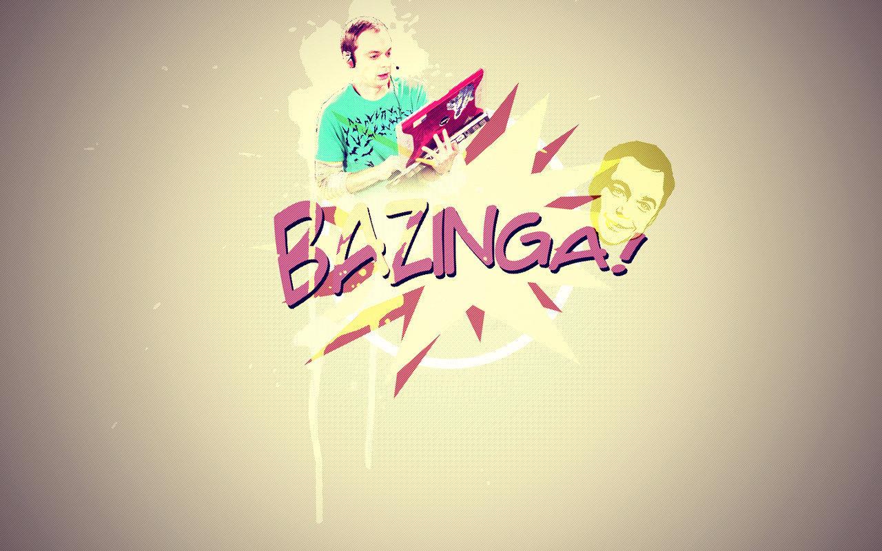 1280x800 Bazinga! Big Bang Theory wallpaper