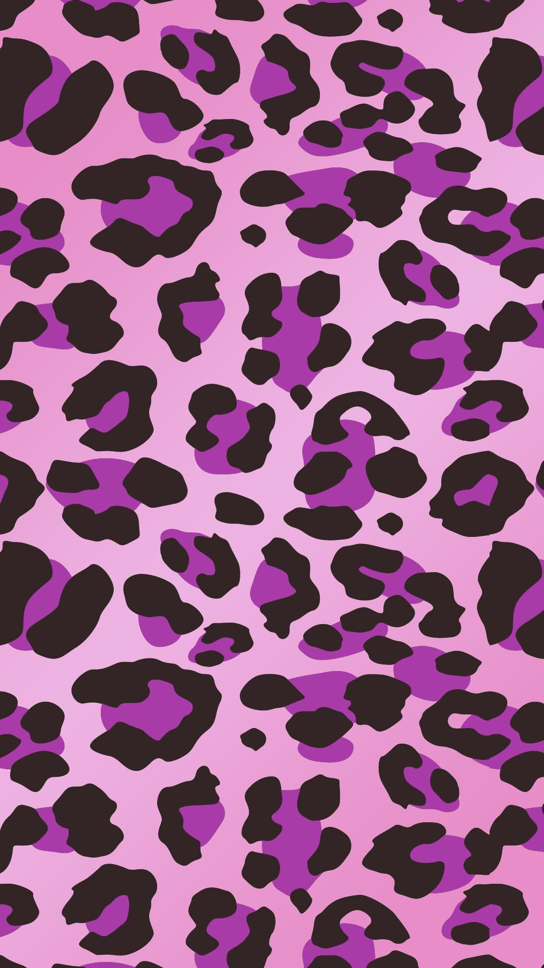 1080x1920 Leopard print (Pink)