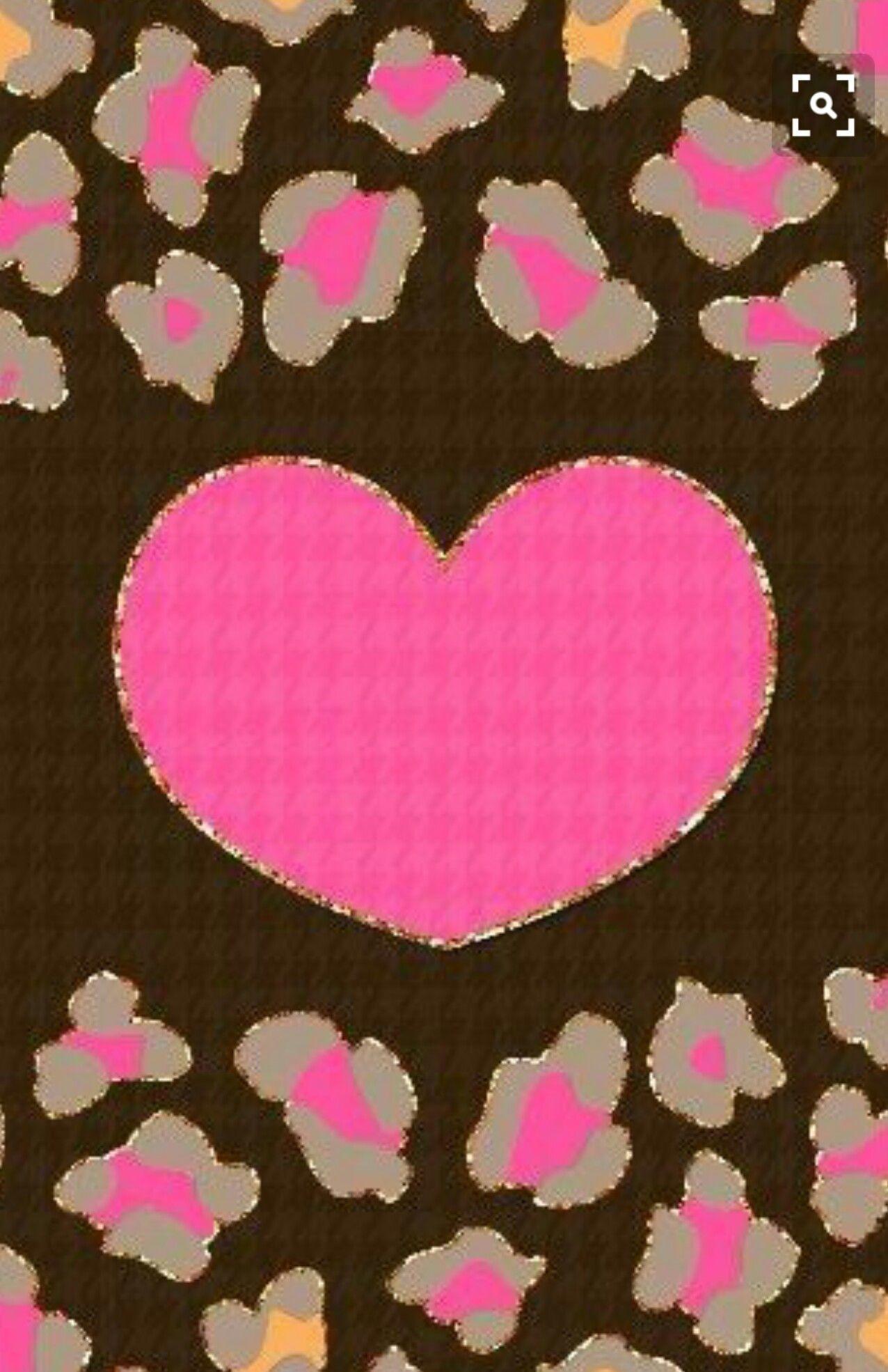 1276x1970 Pink Leopard Fur Wallpaper