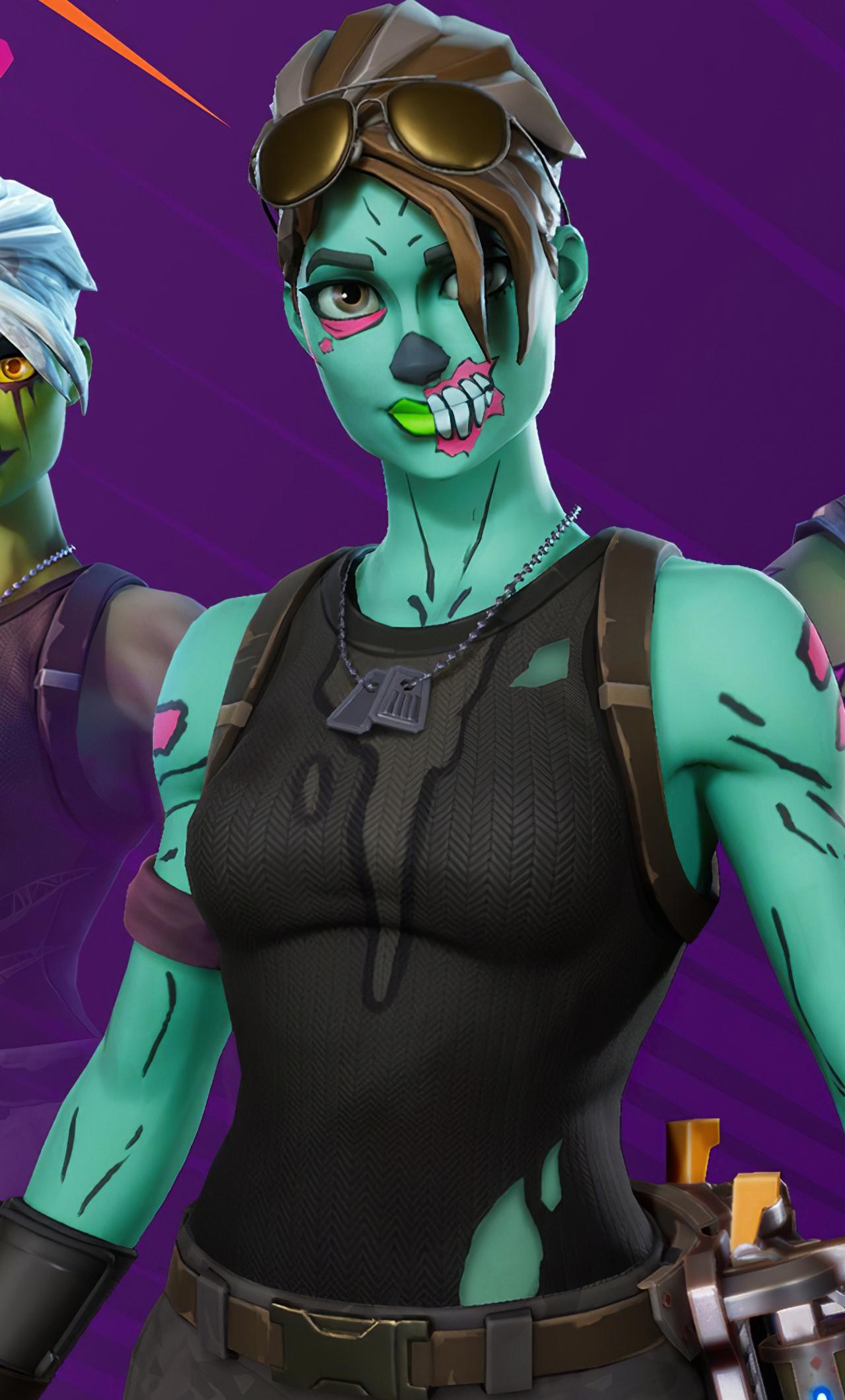 1280x2120 Brainiac And Ghoul Trooper Fortnite 4k iPhone HD 4k Wallpaper, Image, Background, Photo and Picture