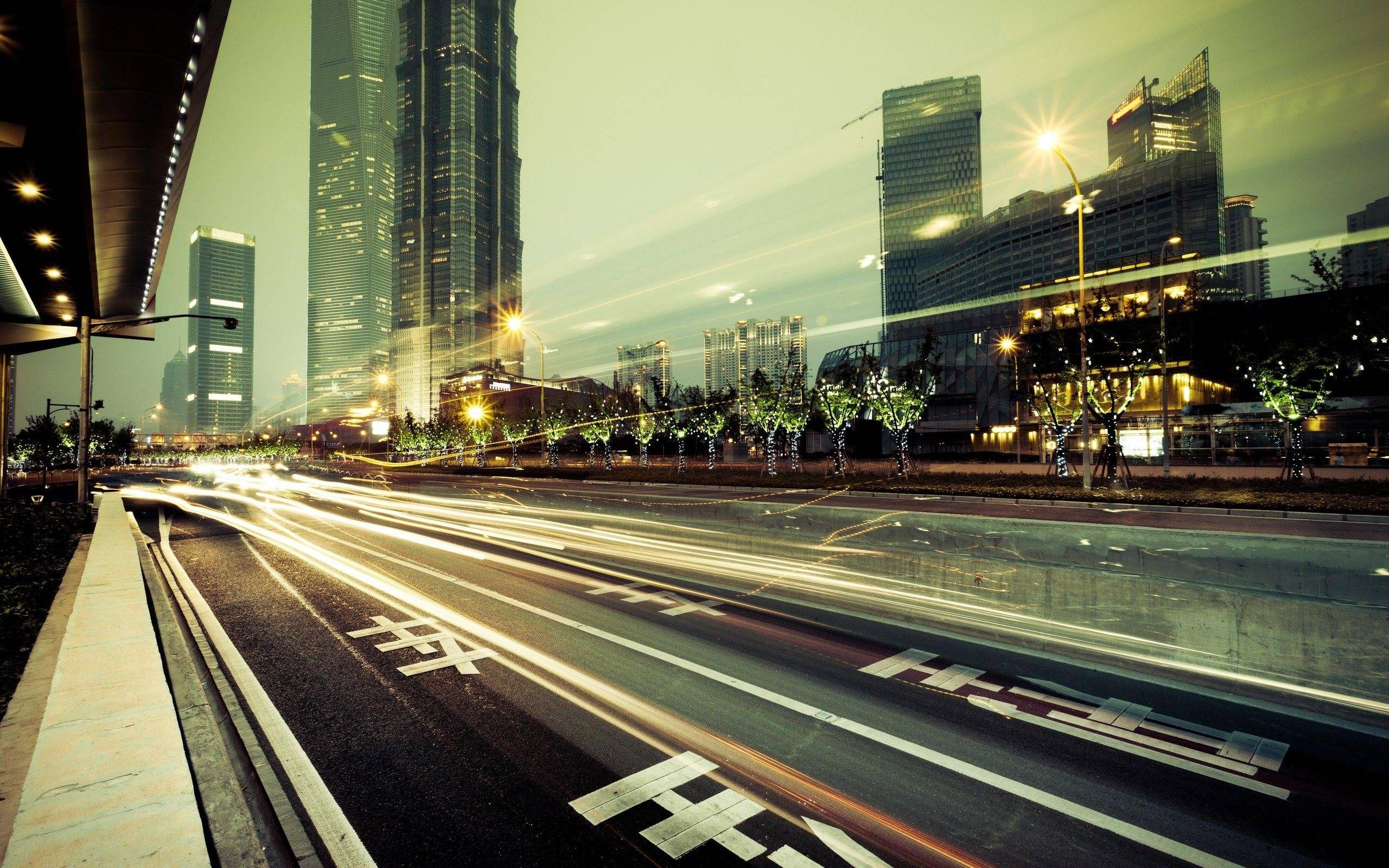 2560x1600 Japanese Road [2560x1600]. City wallpaper, City, Cityscape