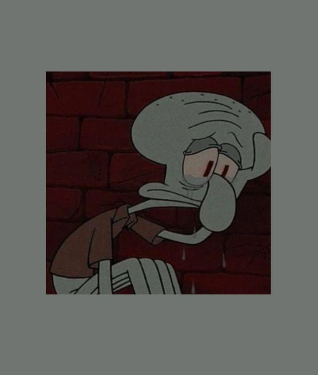 Download Funny Aesthetic Squidward Dabbing Wallpaper  Wallpaperscom