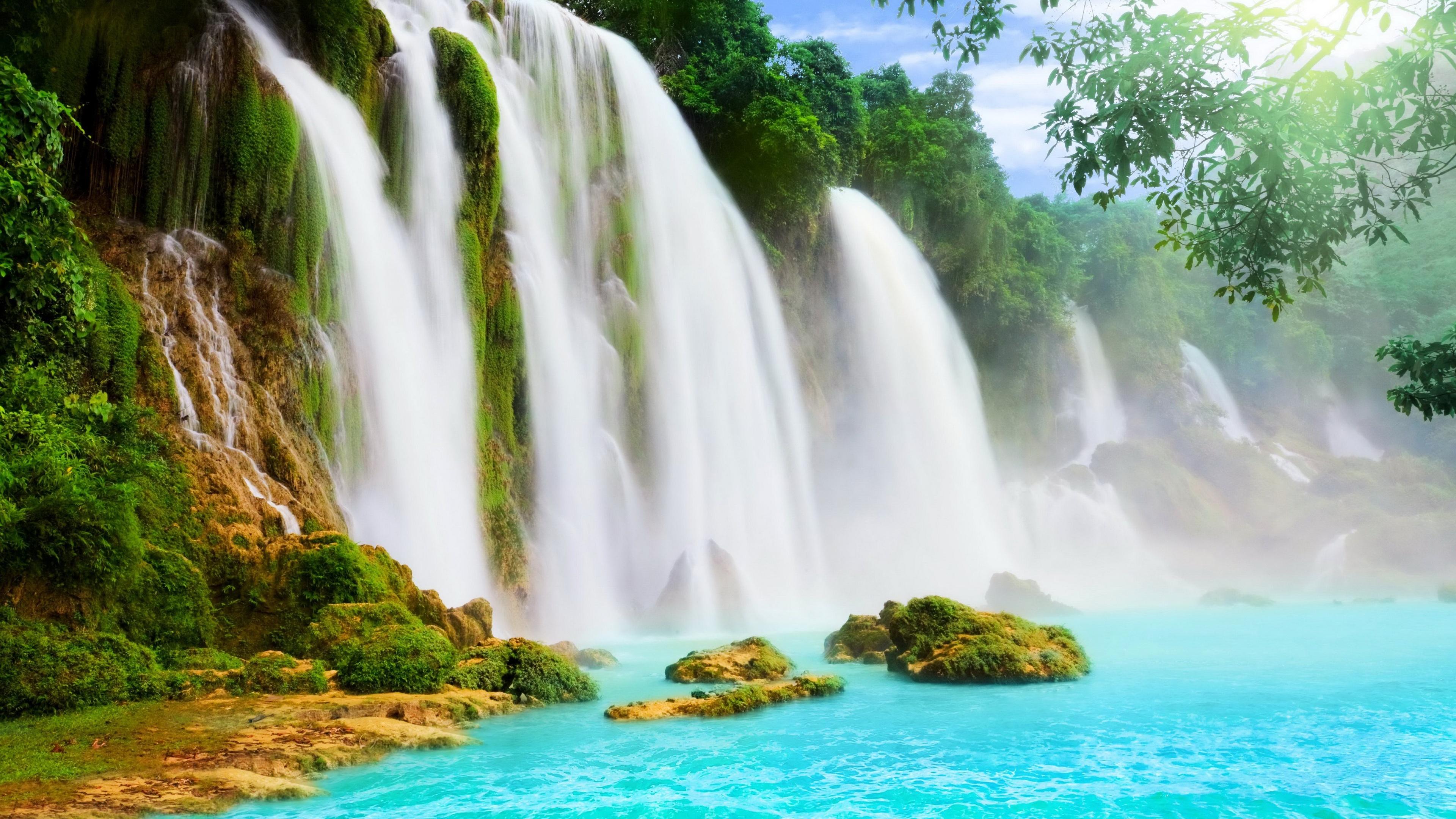 3840x2160 Ultra HD Waterfall 4k Wallpaper