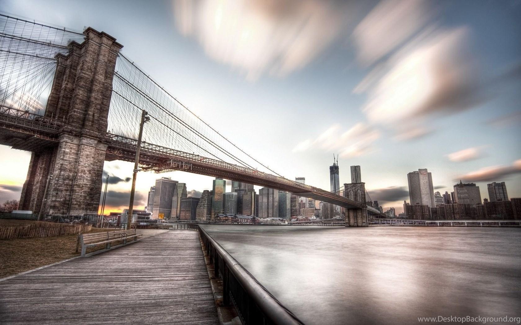 1680x1050 Brooklyn Bridge Computer Wallpaper, Desktop Background. Desktop Background