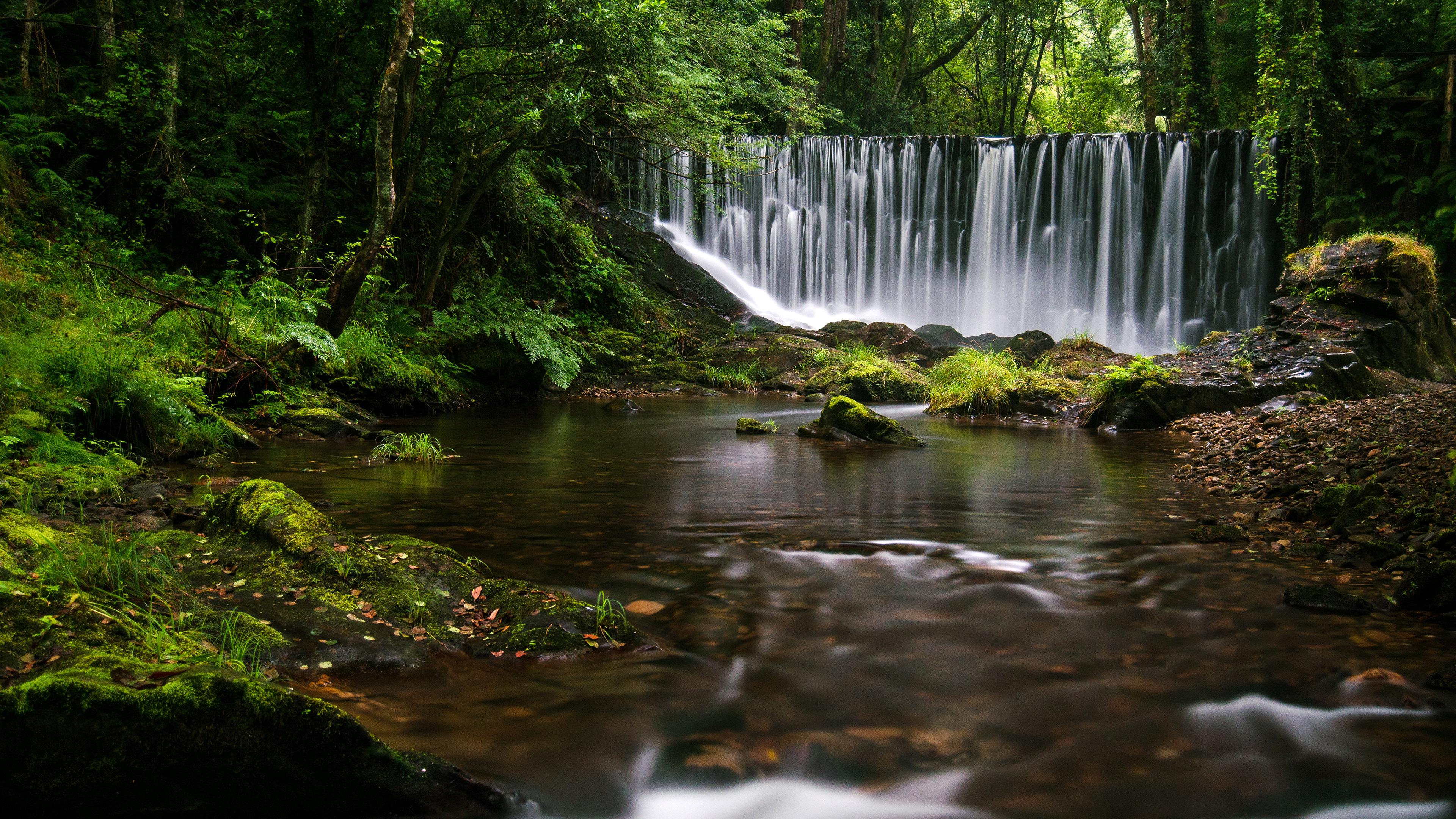 3840x2160 Galician Waterfall 4k, HD Nature, 4k Wallpaper, Image, Background, Photo and Picture