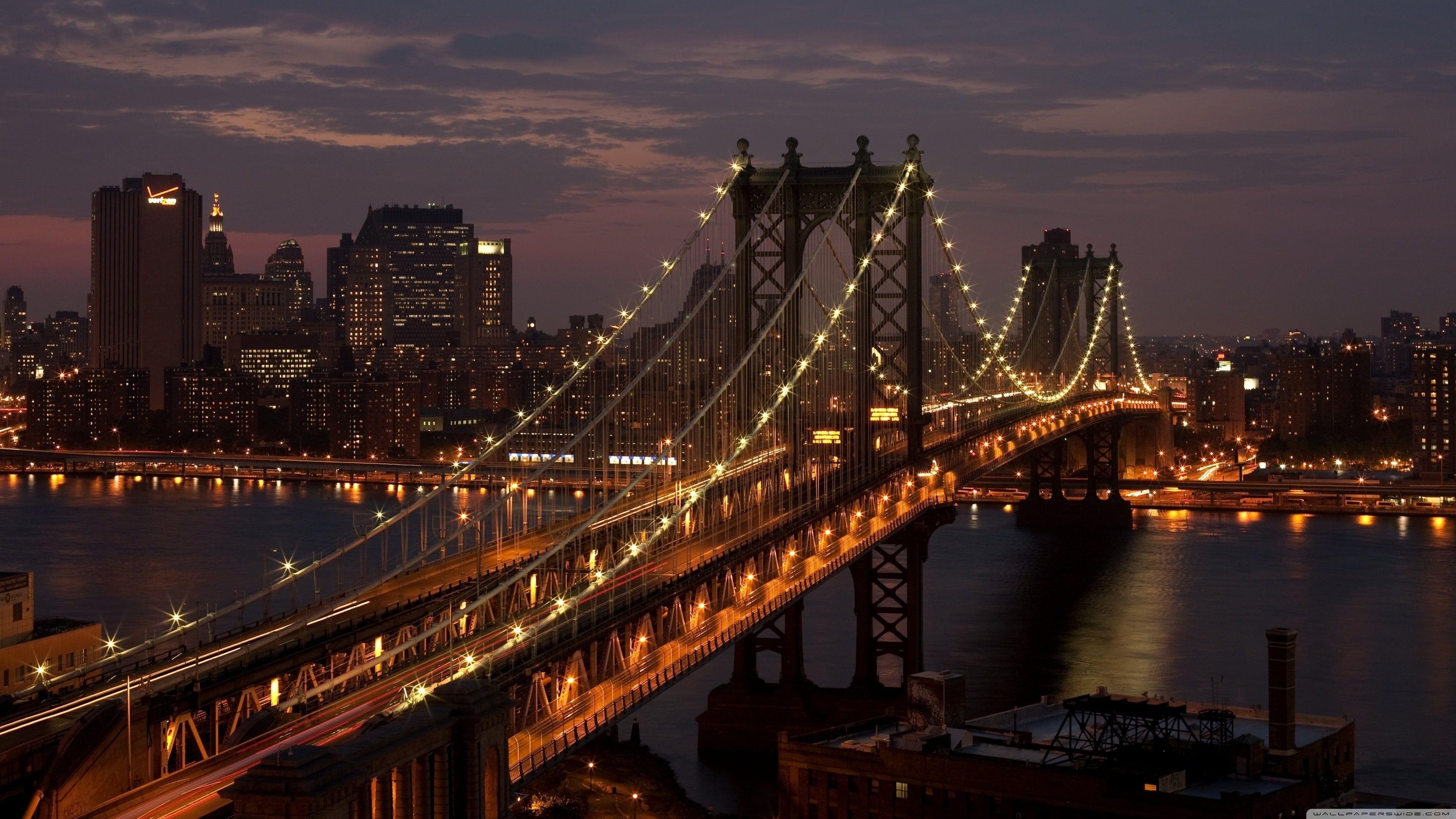 3840x2160 Brooklyn Bridge, San Francisco bridge #cityscape #city #bridge Brooklyn Bridge New York City #USA K. New york bridge, Brooklyn bridge, Brooklyn bridge new york