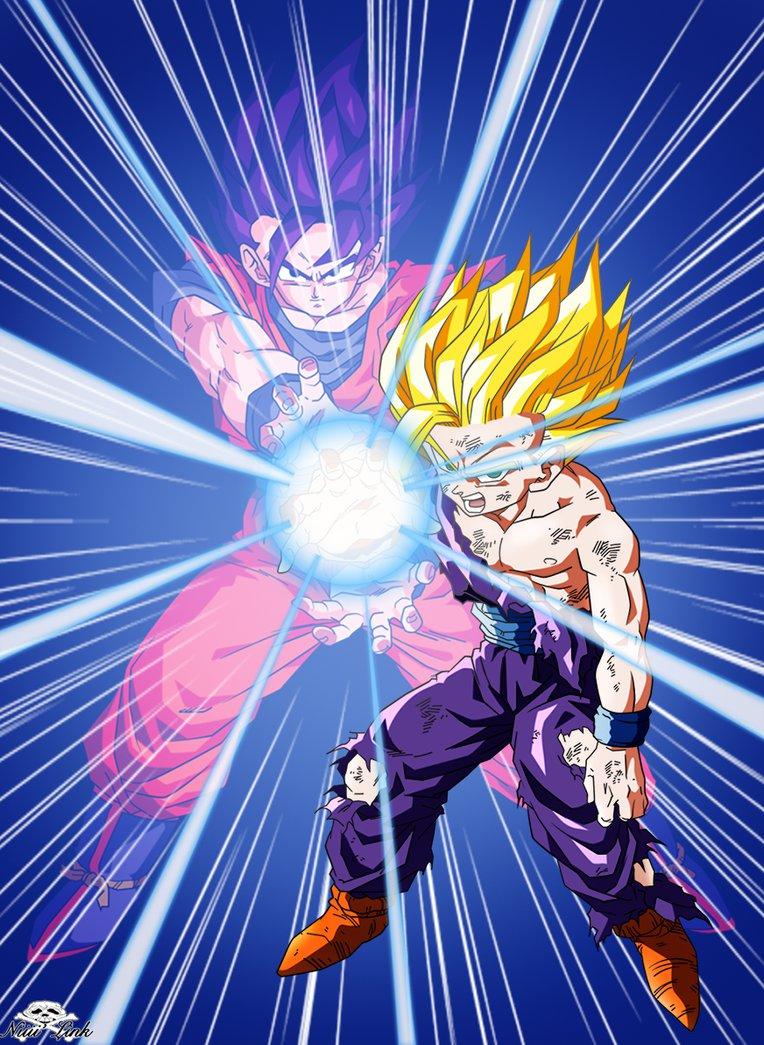 764x1045 Father son kamehameha wallpaper