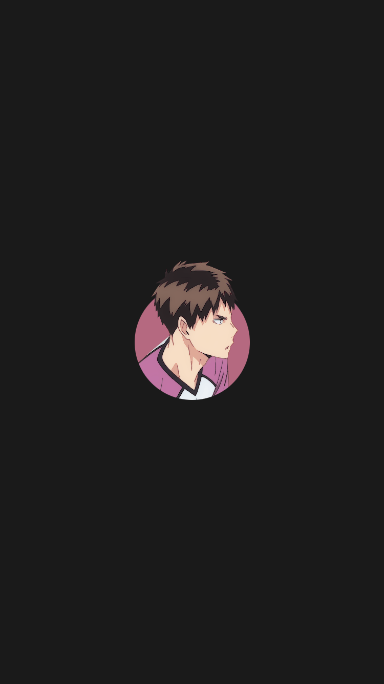 750x1334 ushijima wakatoshi dark mode iphone 8