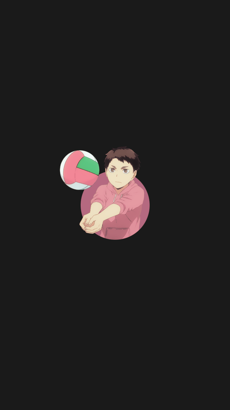 750x1334 ushijima wakatoshi dark mode iphone 8