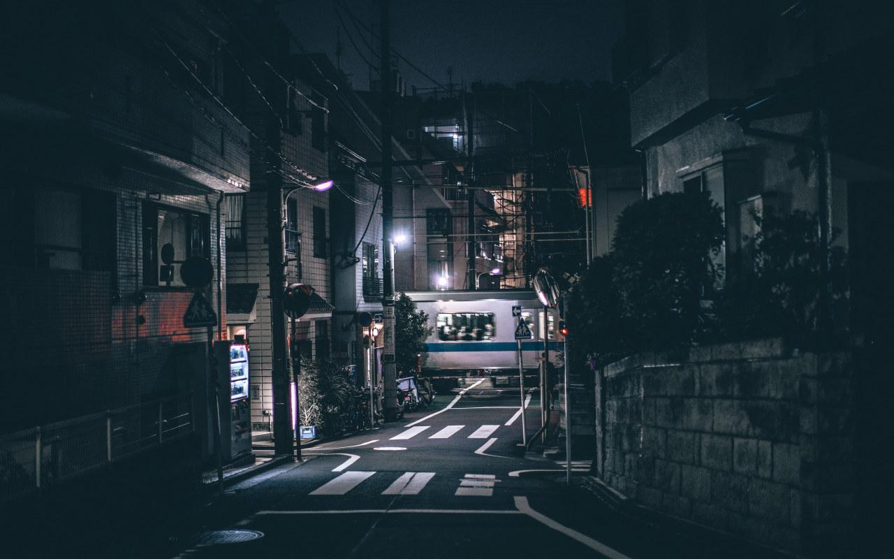 1280x800 Empty road wallpaper, empty street during night, Path, light, intersection • Wallpaper For You HD Wallpaper For Desktop & Mobile