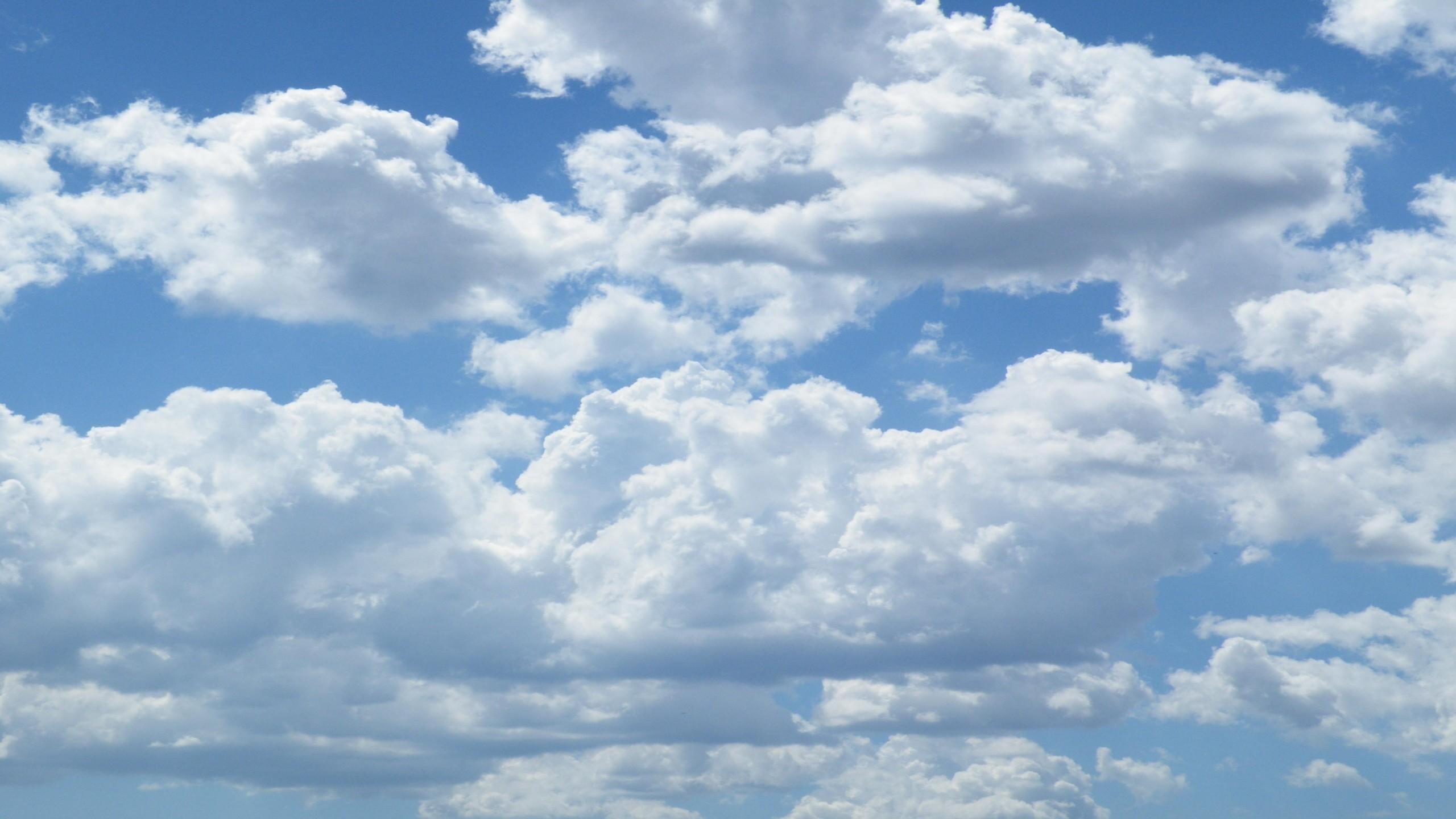 2560x1440 Fluffy Clouds Wallpaper 242902 Data Src Resolution Cloud Background HD Wallpaper