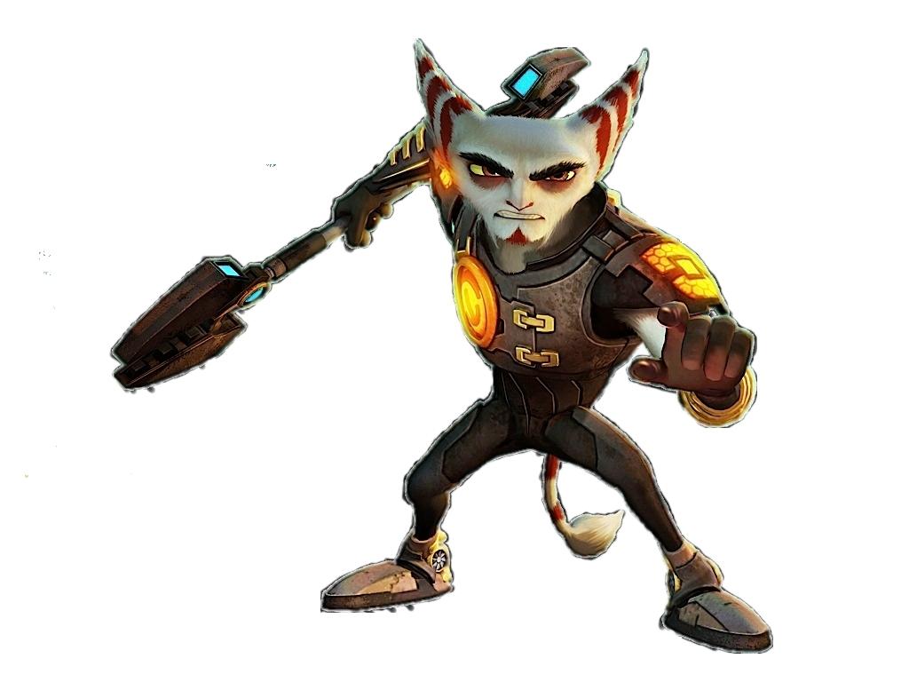 1024x768 Ratchet and Clank Characters and Clank Photo