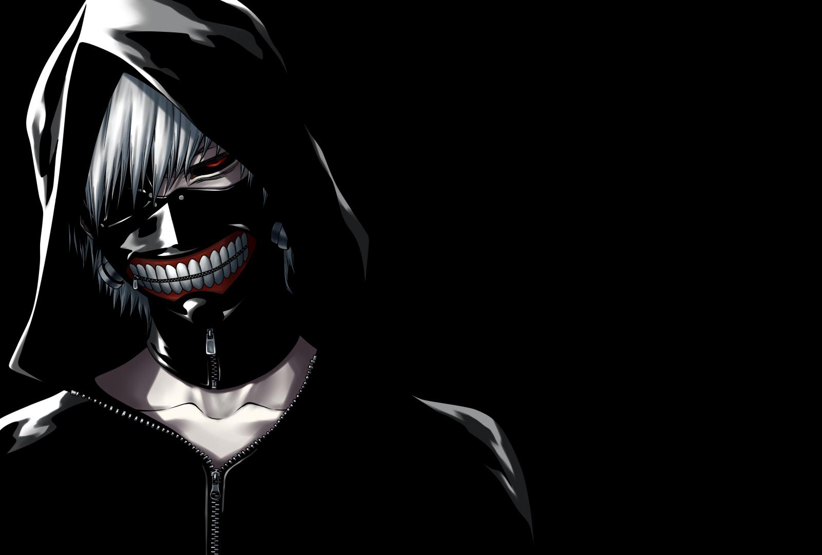 1600x1080 Desktop Wallpaper Ken Kaneki, Tokyo Ghoul, Anime, Dark, HD Image, Picture, Background, Quyd44
