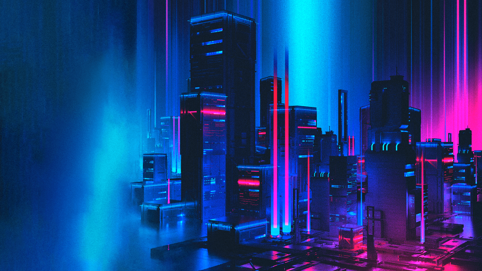 1920x1080 MAINFRAME 1982 By Beeple (1920x1080)