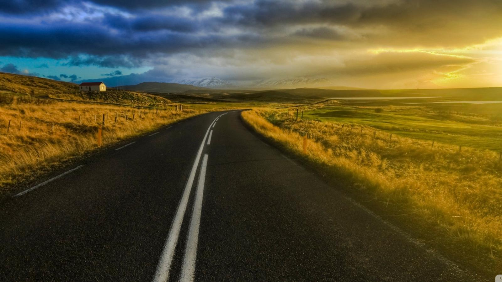 1600x900 Free download The Open Road in Iceland HD desktop wallpaper Mobile Dual Monitor [2560x1024] for your Desktop, Mobile & Tablet. Explore Open Road Wallpaper. Road Trip Wallpaper, Wallpaper of