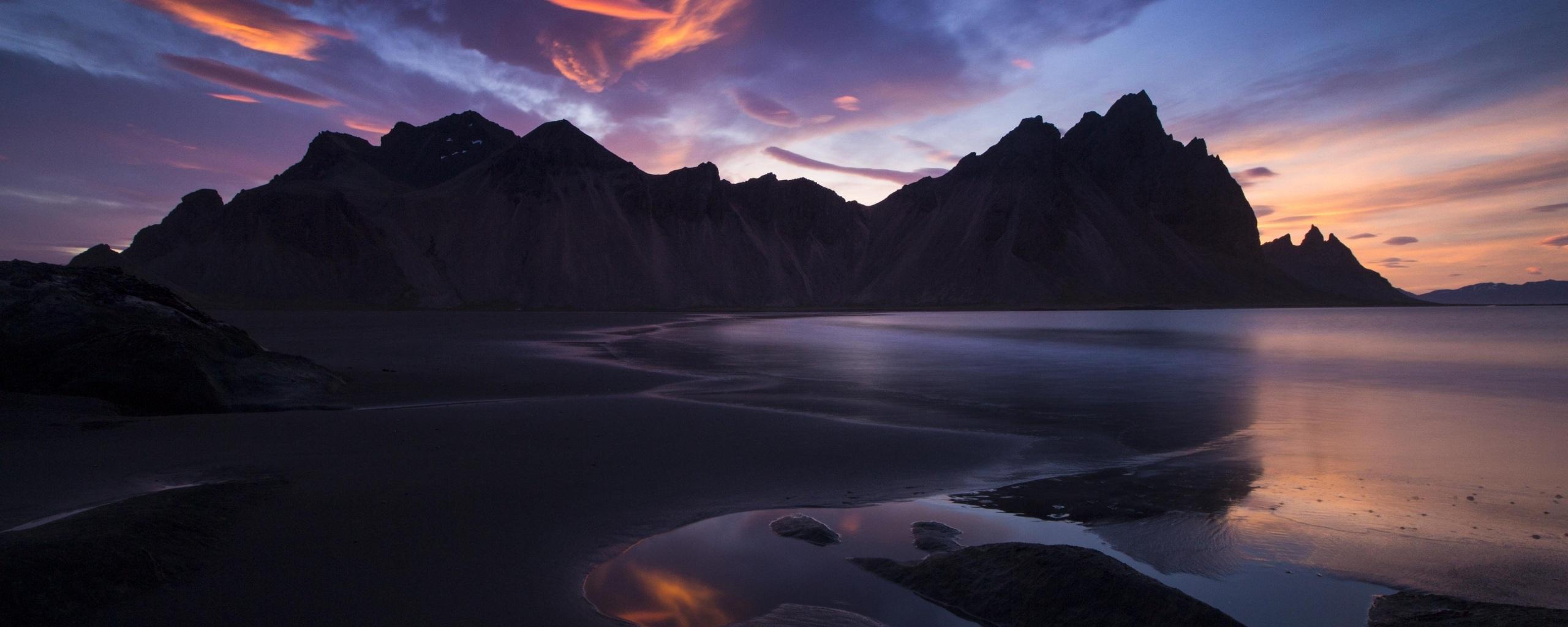 2560x1024 Wallpaper 4k Iceland Rocks Mountains Sunset Landscape 5k 4k Wallpaper, 5k Wallpaper, Hd Wallpaper, Iceland Wallpaper, Landscape Wallpaper, Mountains Wallpaper, Nature Wallpaper, Rocks Wallpaper, Sunset Wallpaper