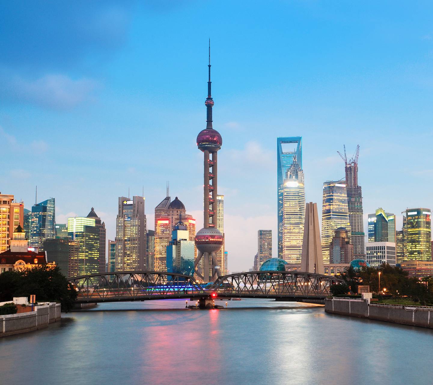 1441x1280 Shanghai HD wallpaper
