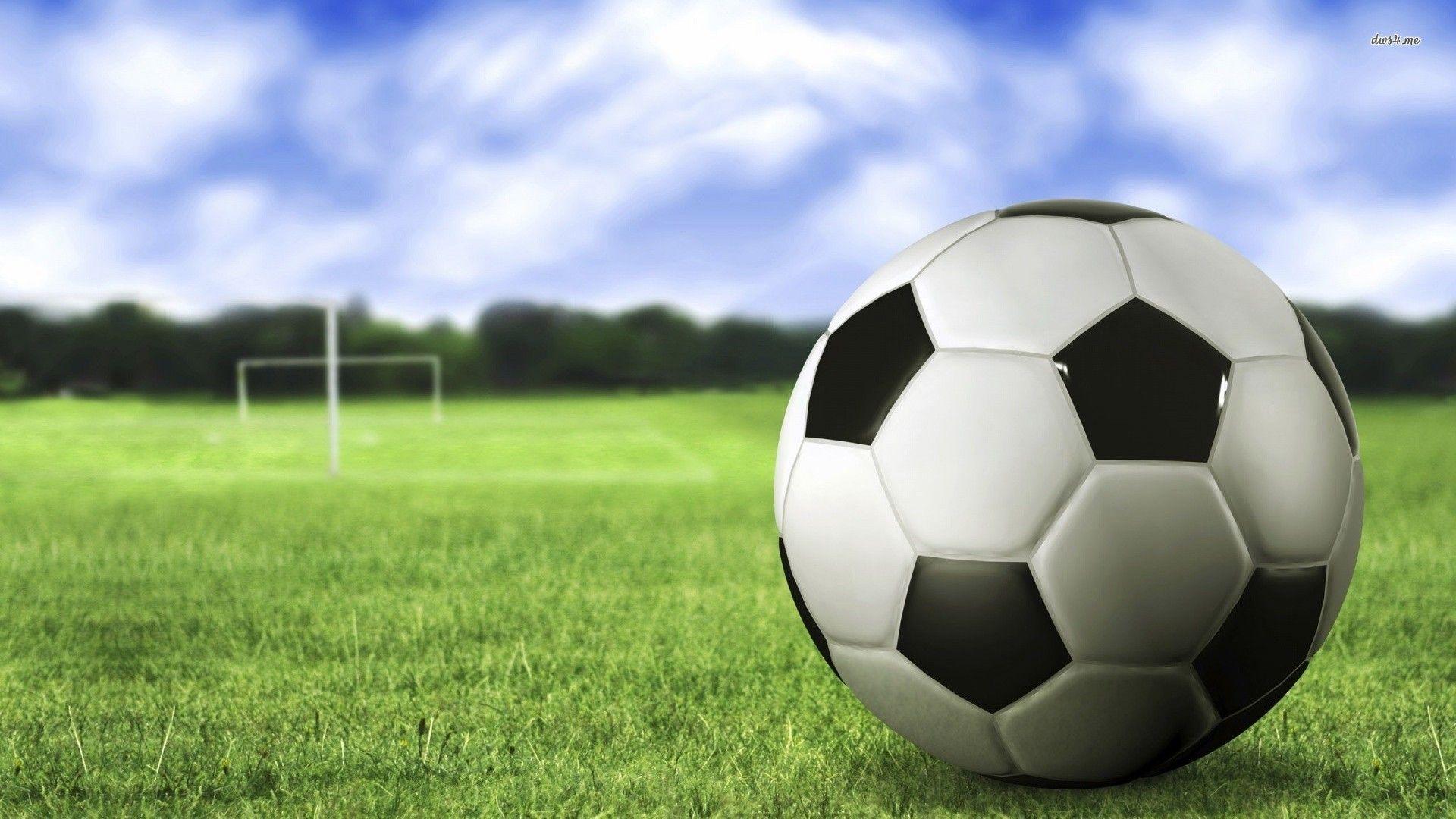 1920x1080 Soccer Balls On A Field Photography. The Art Mad Background
