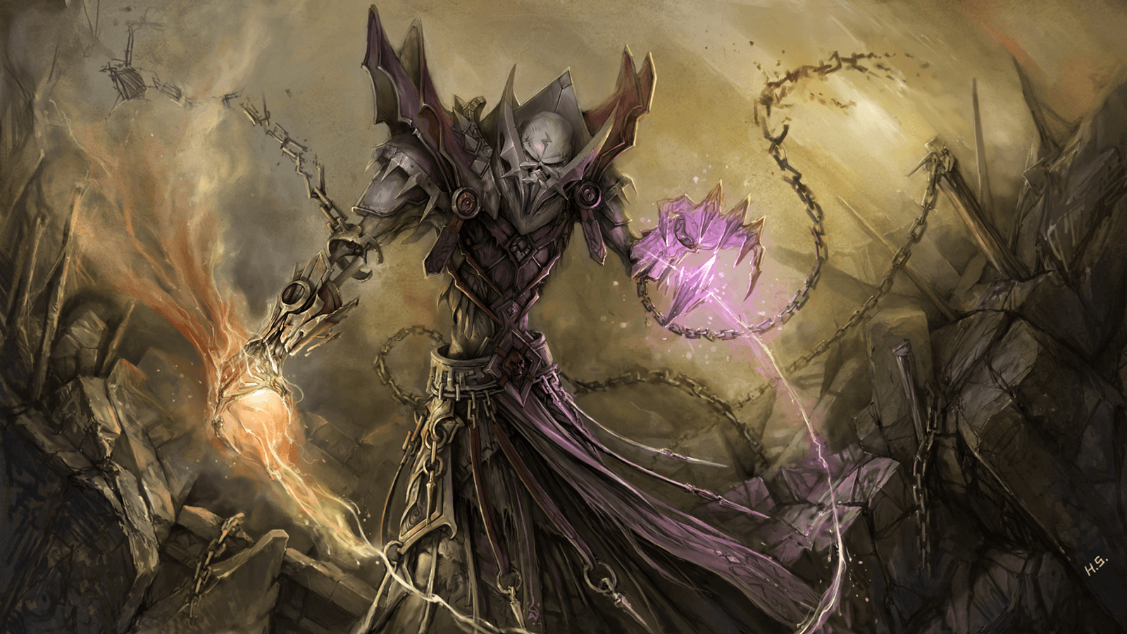 1600x900 Wow Undead Background
